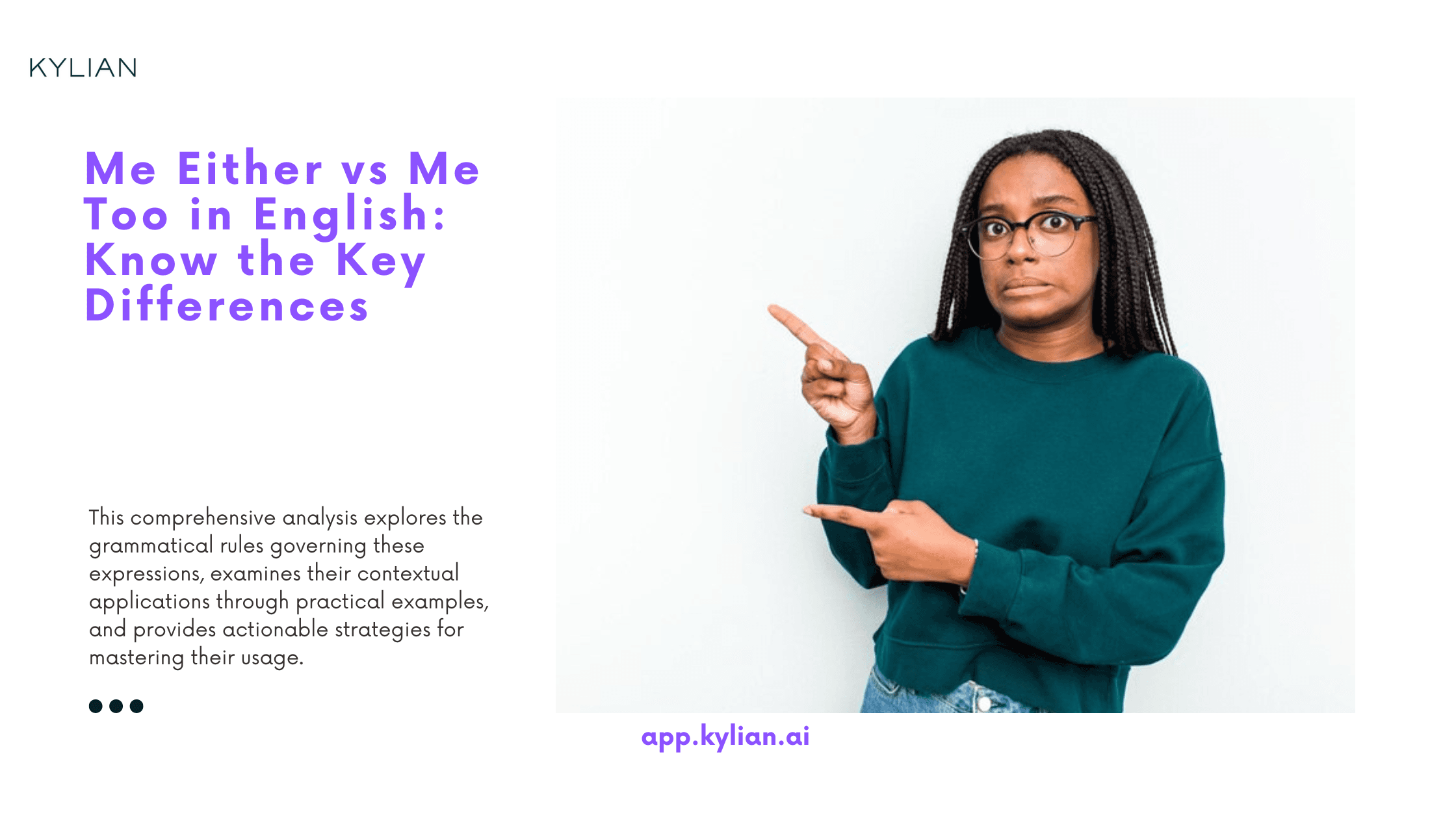 Me Either vs Me Too in English: Know the Key Differences