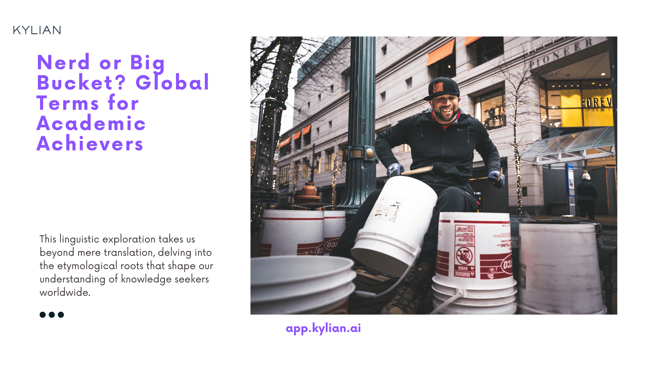 Nerd or Big Bucket? Global Terms for Academic Achievers