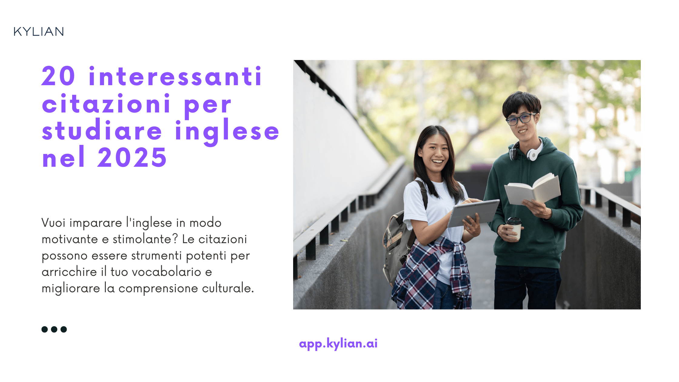 20 interessanti citazioni per studiare inglese nel 2025