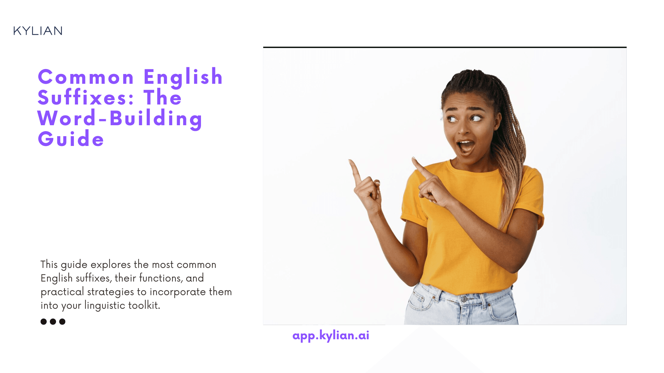 Common English Suffixes: The Word-Building Guide