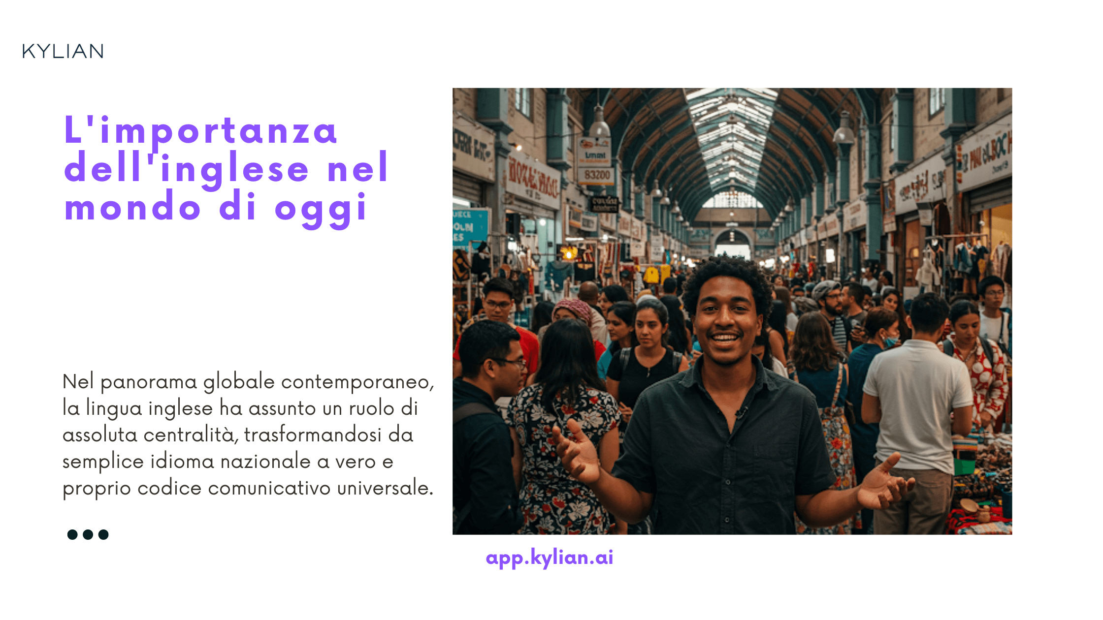 L'importanza dell'inglese nel mondo di oggi