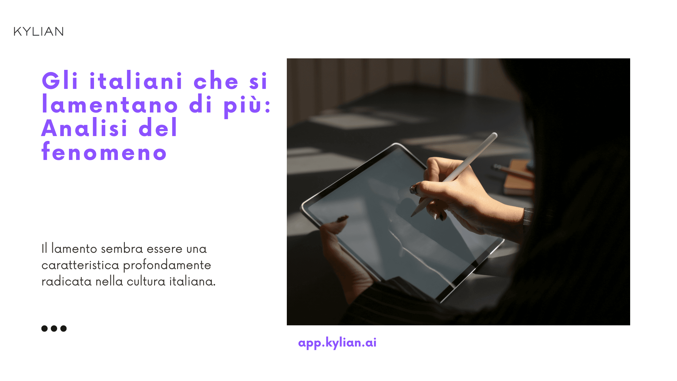 Gli italiani che si lamentano di più: Analisi del fenomeno