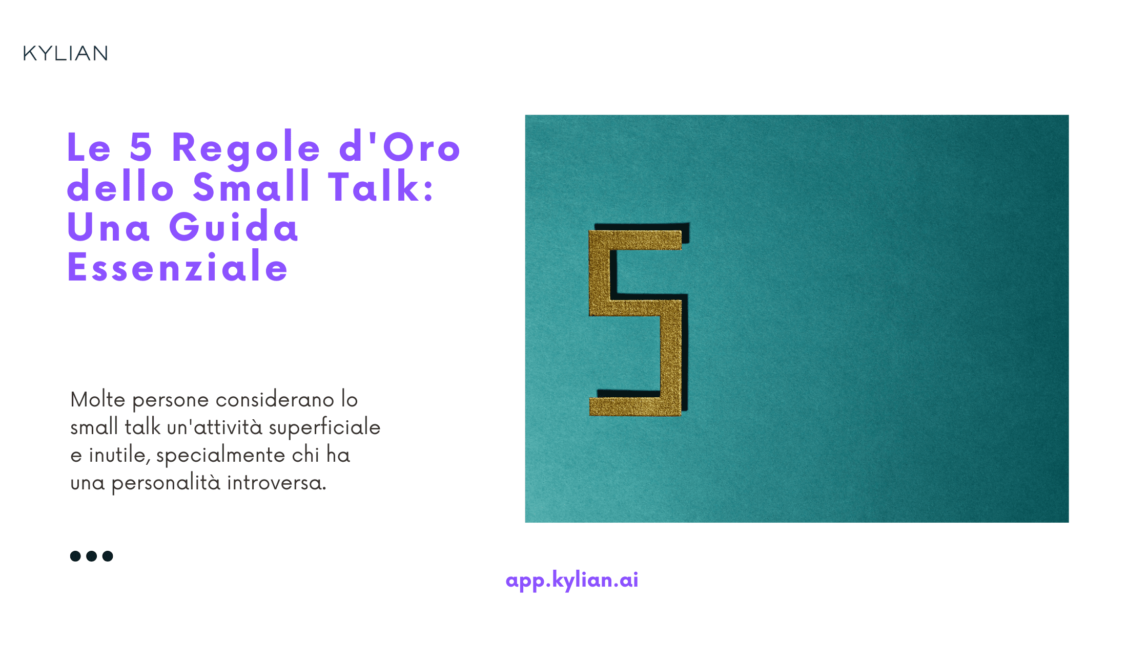 Le 5 Regole d'Oro dello Small Talk: Una Guida Essenziale