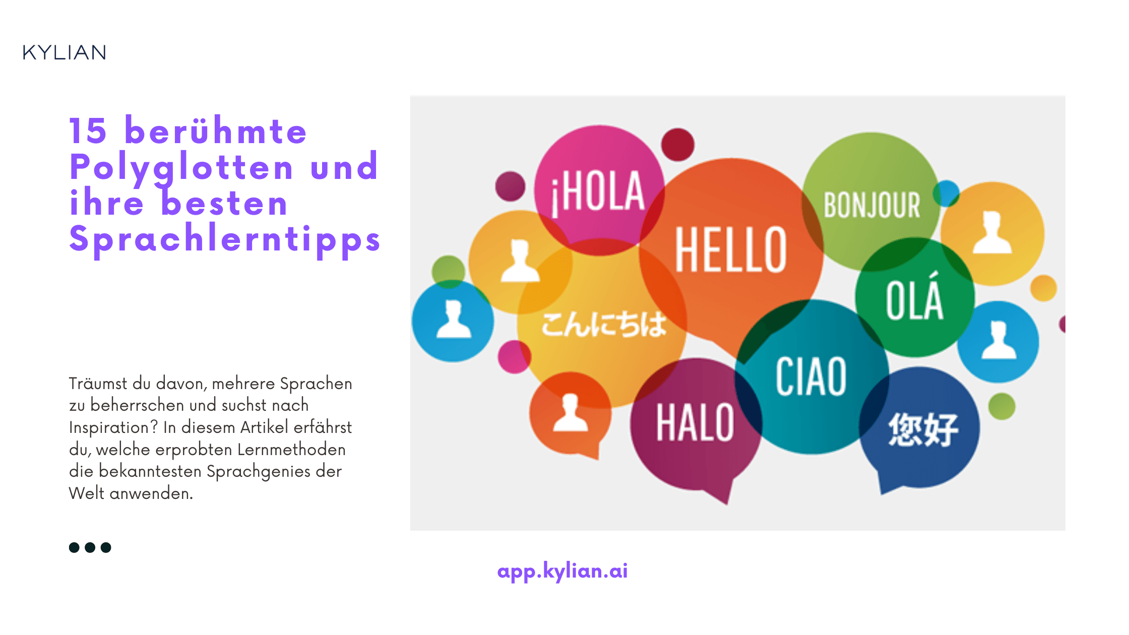 15 berühmte Polyglotten und ihre besten Sprachlerntipps