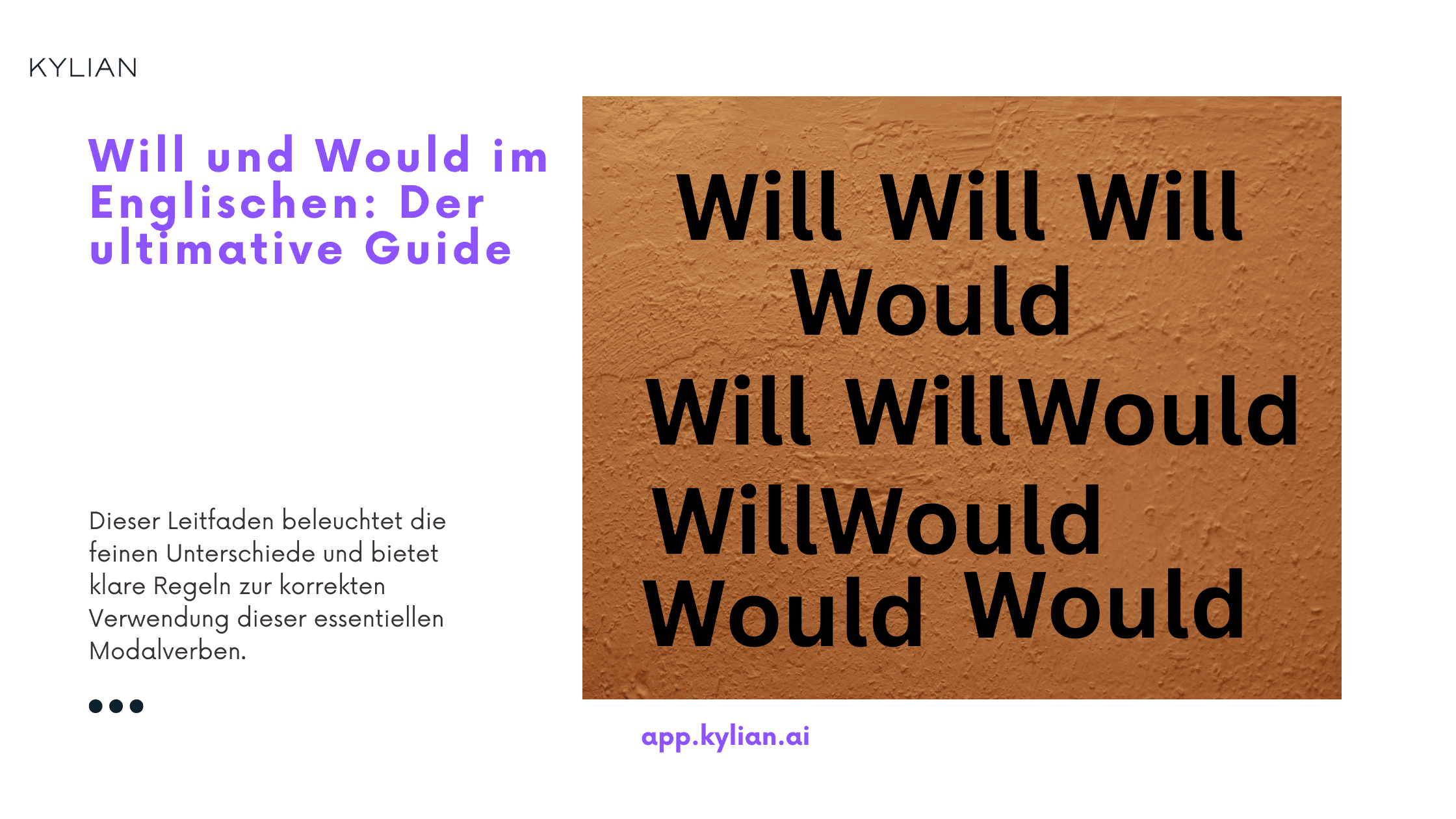 Will und Would im Englischen: Der ultimative Guide