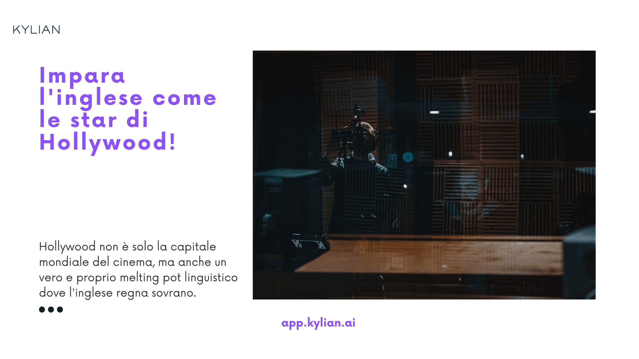 Impara l'inglese come le star di Hollywood!