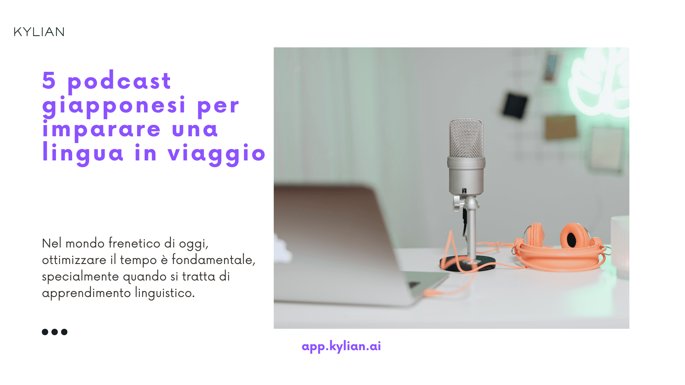5 podcast giapponesi per imparare una lingua in viaggio