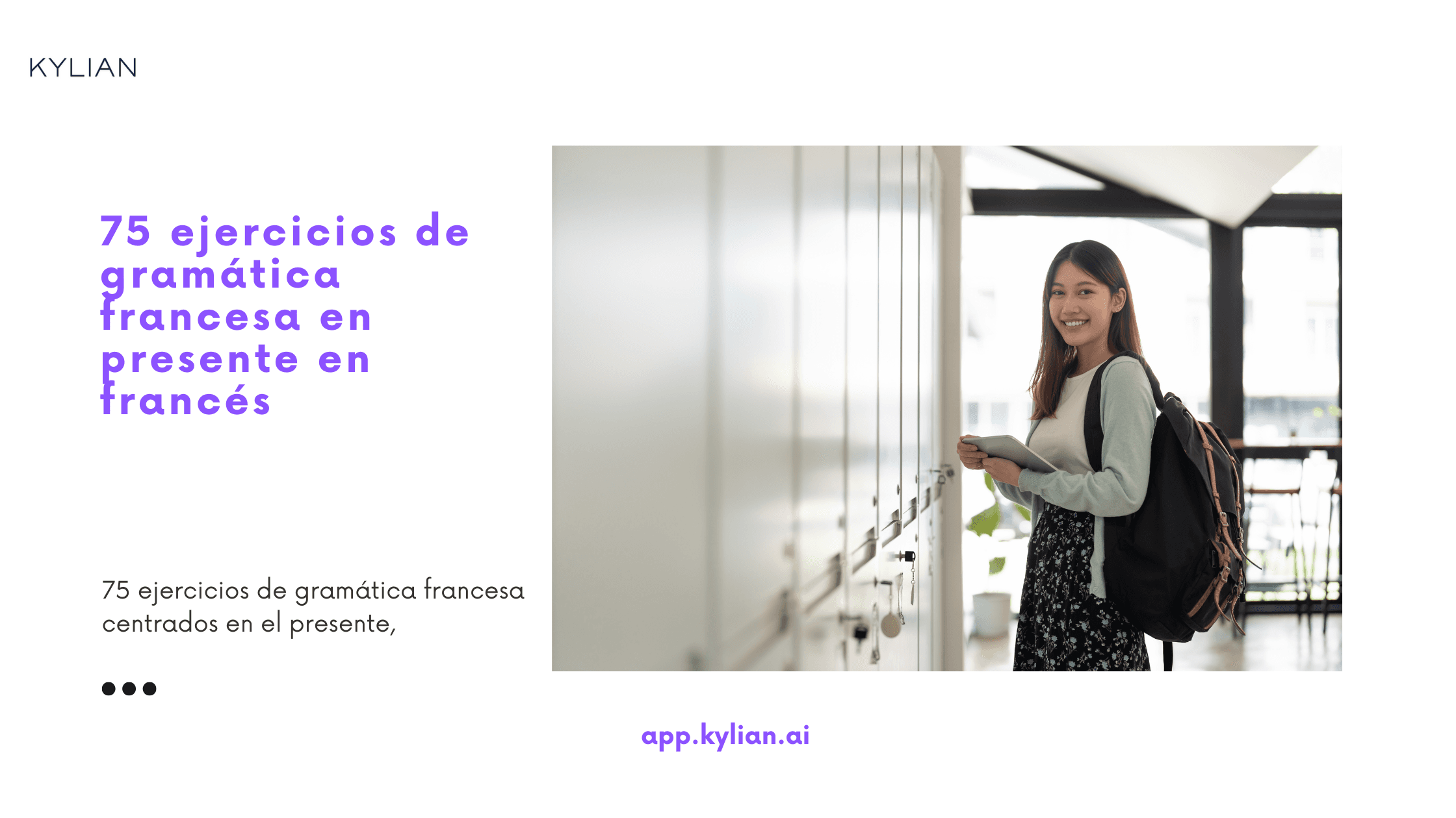 75 ejercicios de gramática francesa en presente en francés