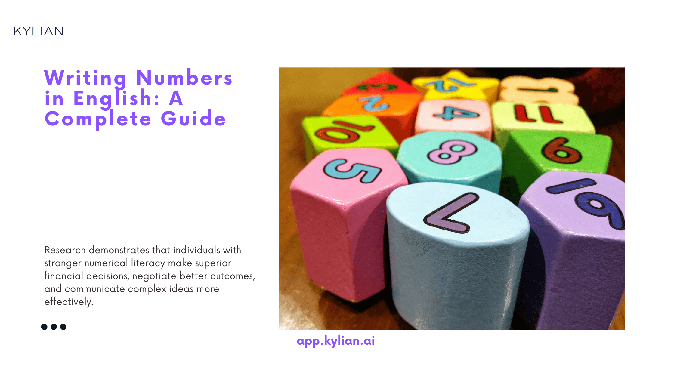 Writing Numbers in English: A Complete Guide