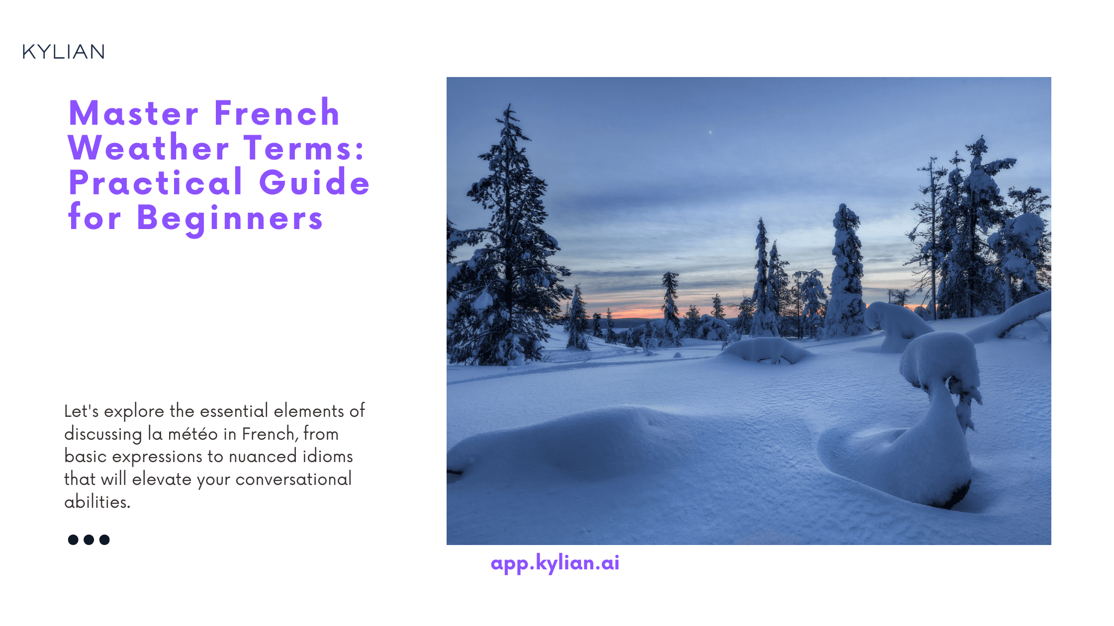 Master French Weather Terms: Practical Guide for Beginners
