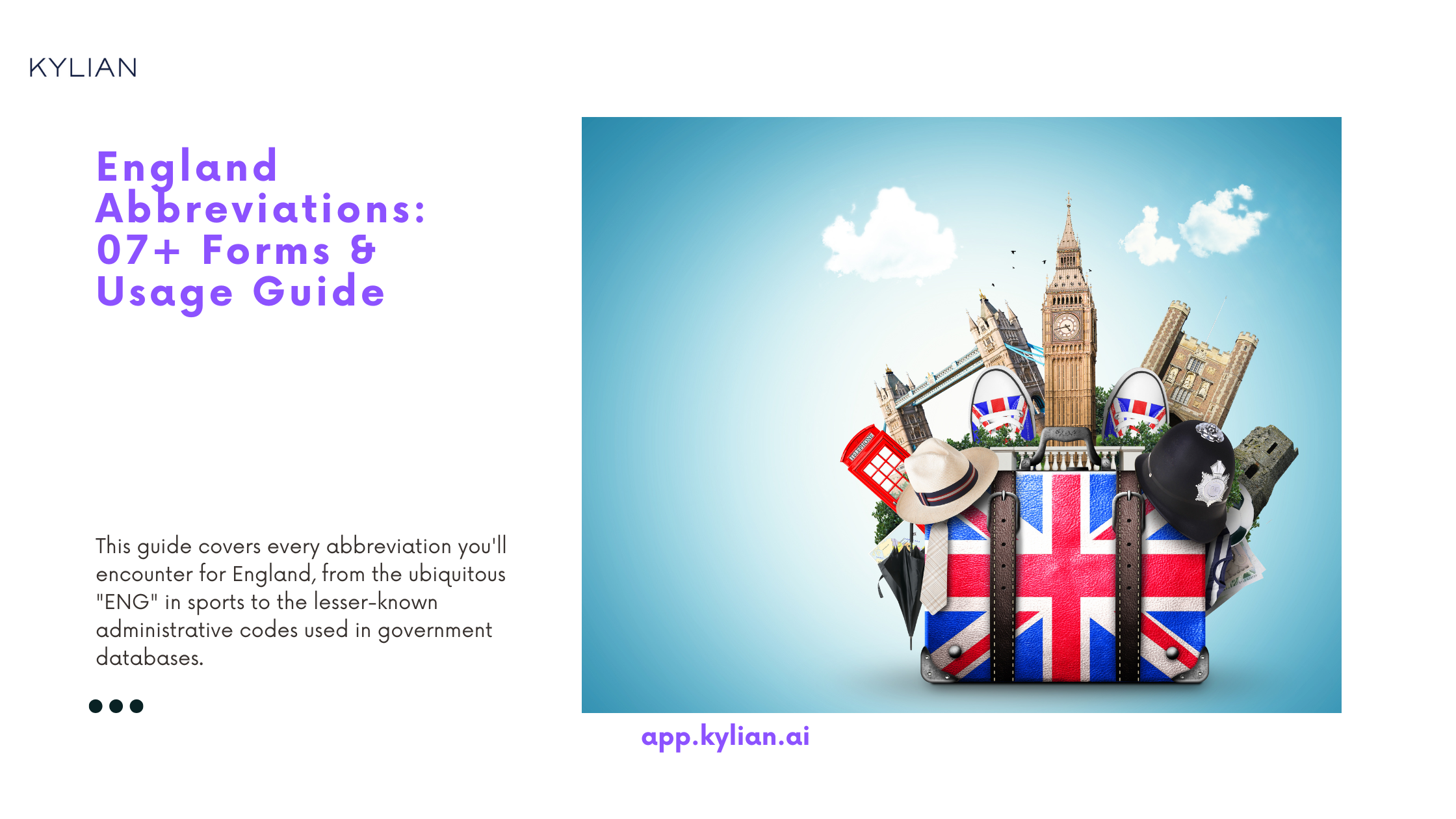 England Abbreviations: 07+ Forms & Usage Guide