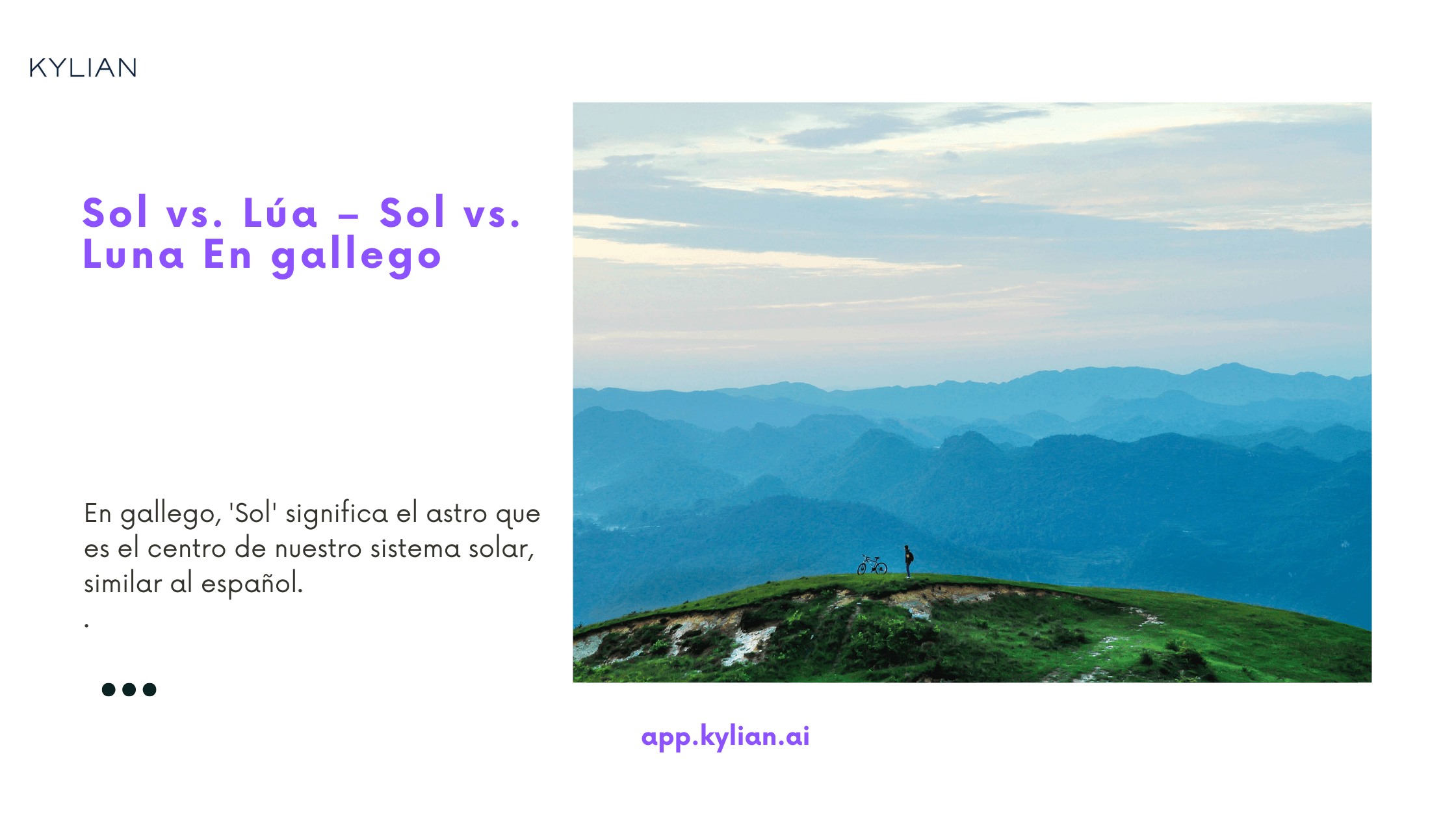 Sol vs. Lúa – Sol vs. Luna En gallego