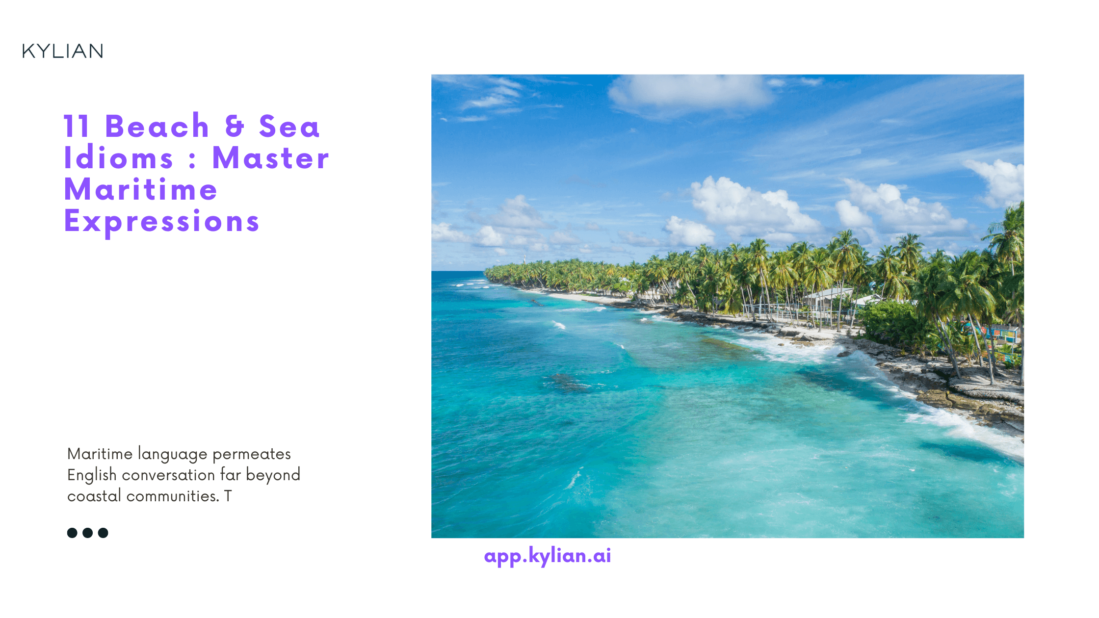 11 Beach & Sea Idioms : Master Maritime Expressions