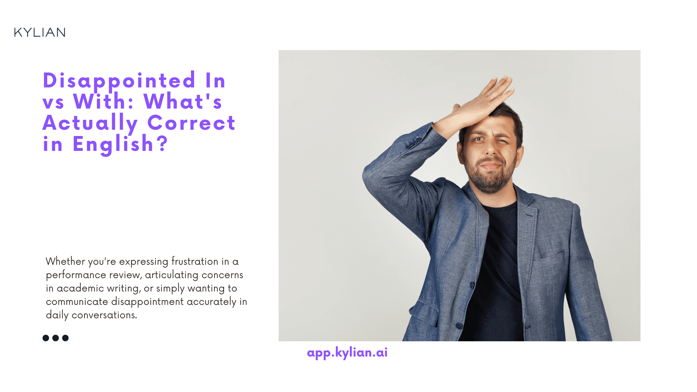 Disappointed In vs With: What's Actually Correct in English?