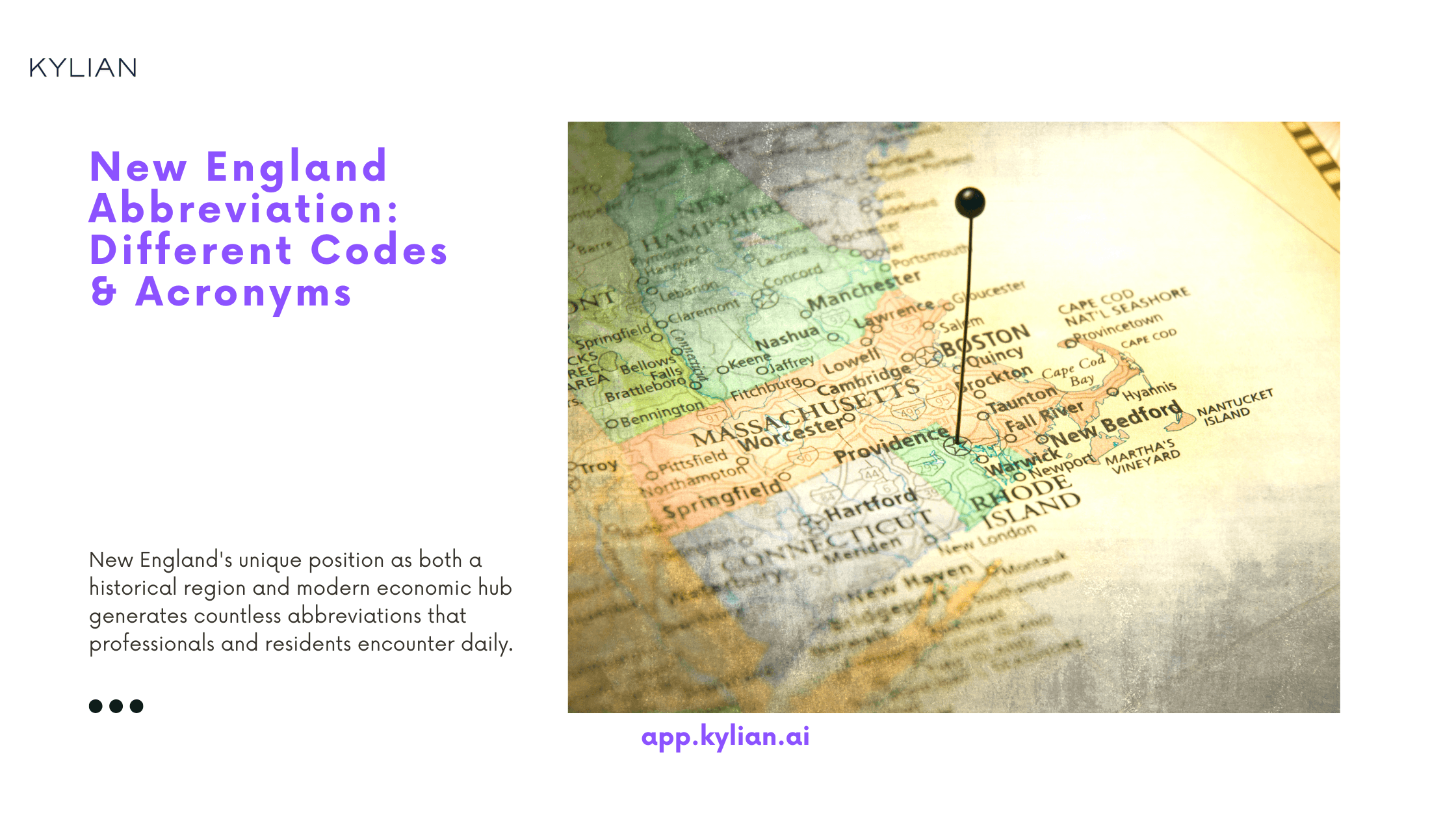 New England Abbreviation: Different Codes & Acronyms
