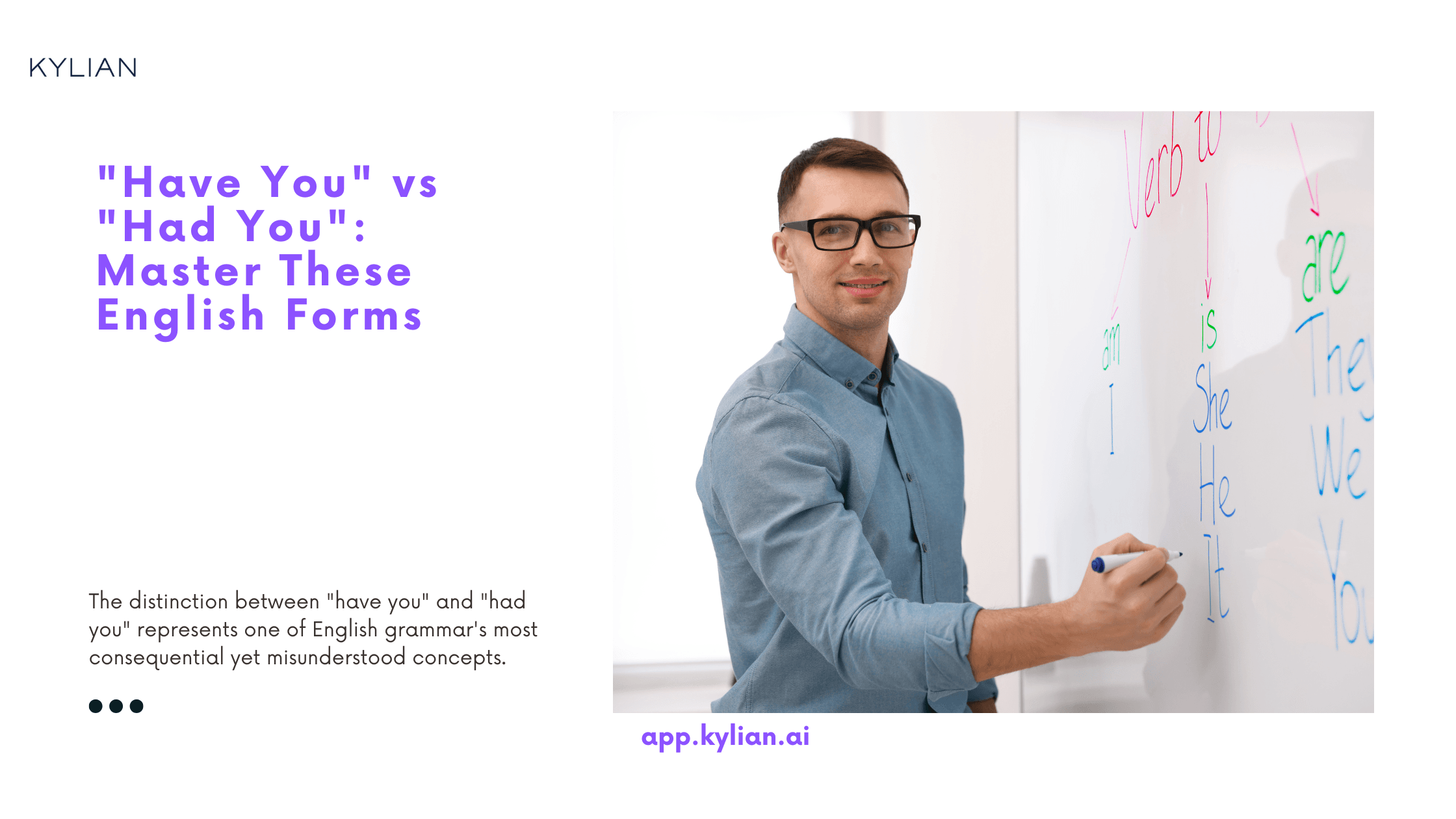 "Have You" vs "Had You": Master These English Forms