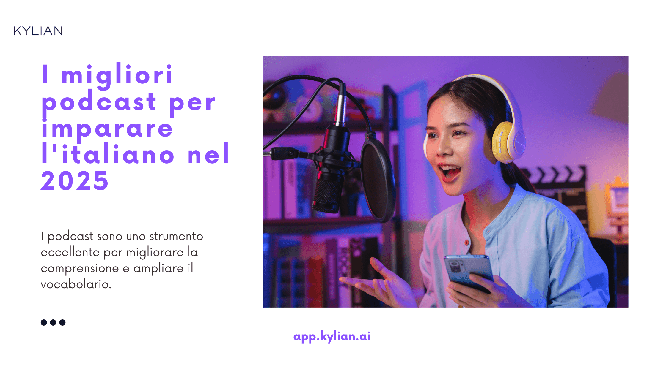 I migliori podcast per imparare l'italiano nel 2025