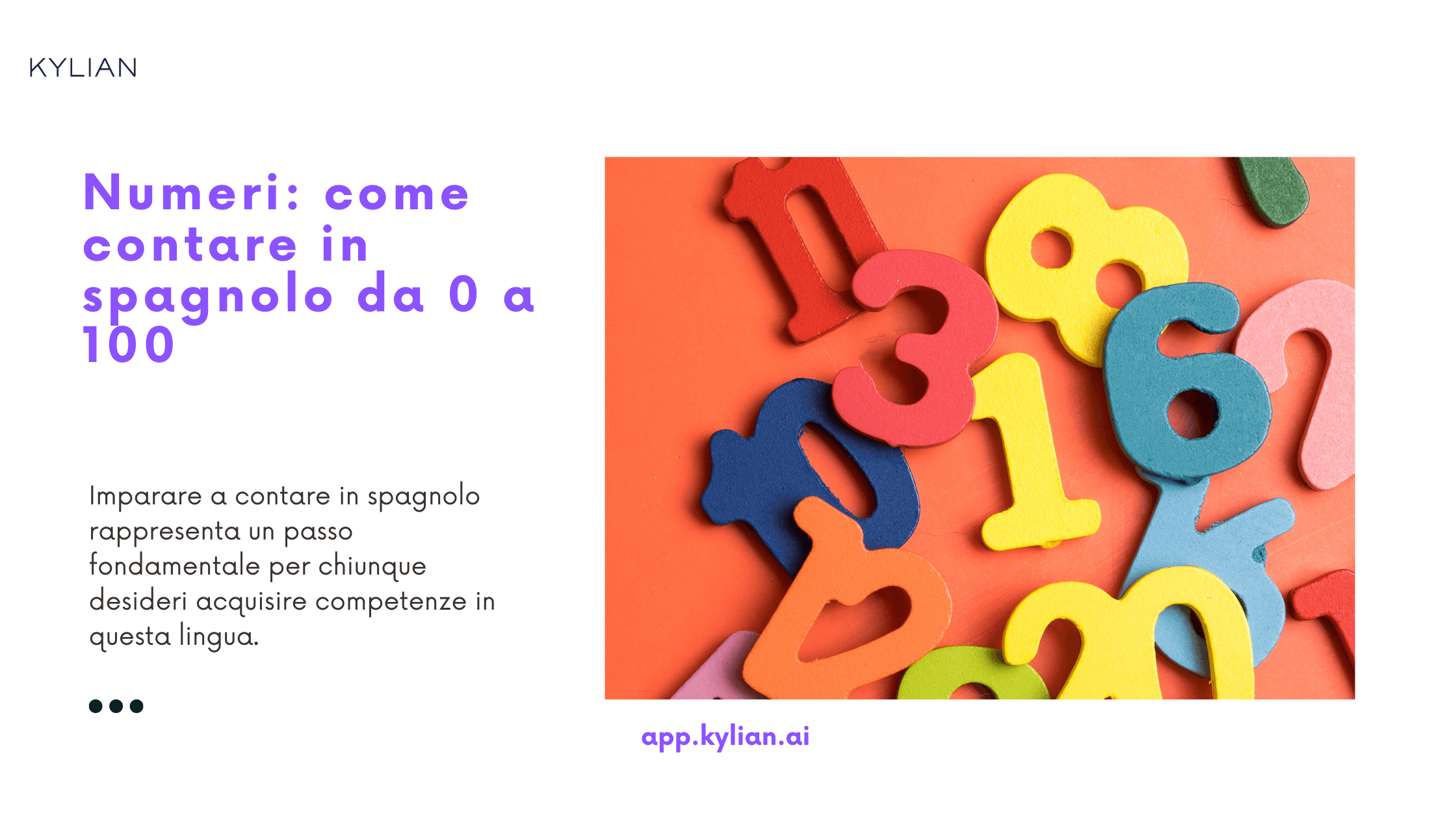 Numeri: come contare in spagnolo da 0 a 100