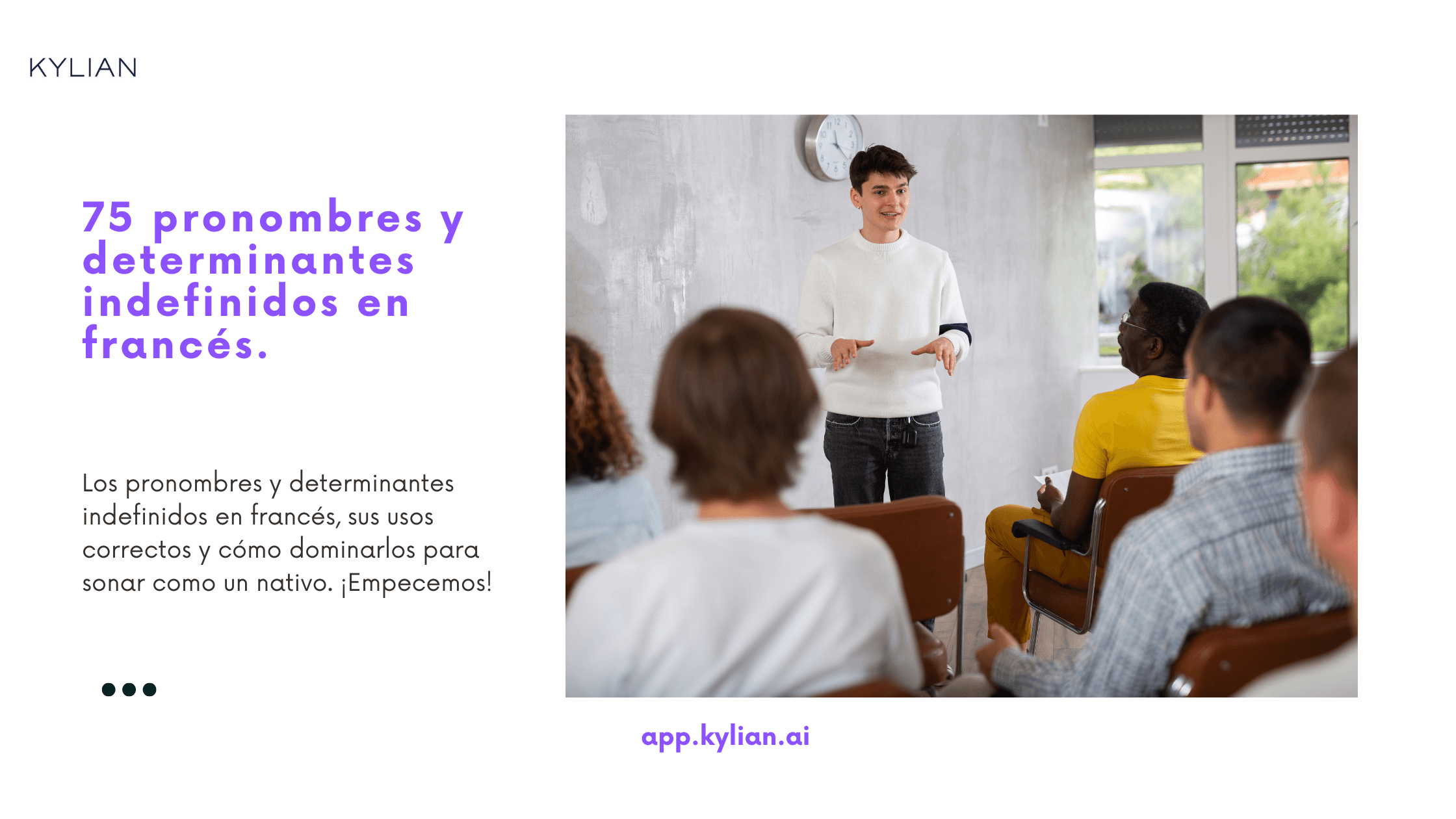 75 pronombres y determinantes indefinidos en francés