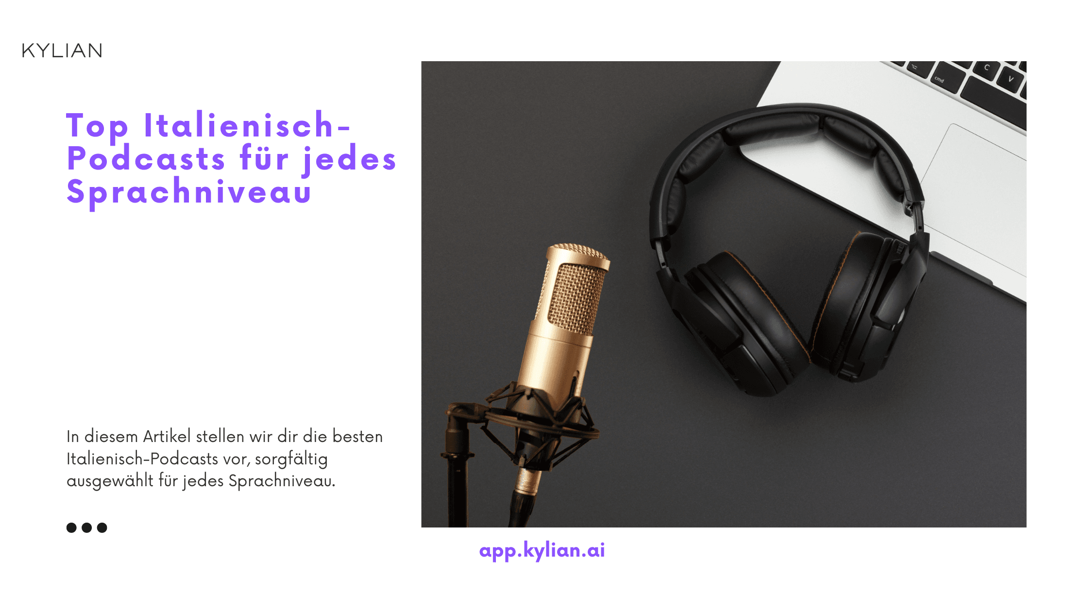 Top Italienisch-Podcasts für jedes Sprachniveau