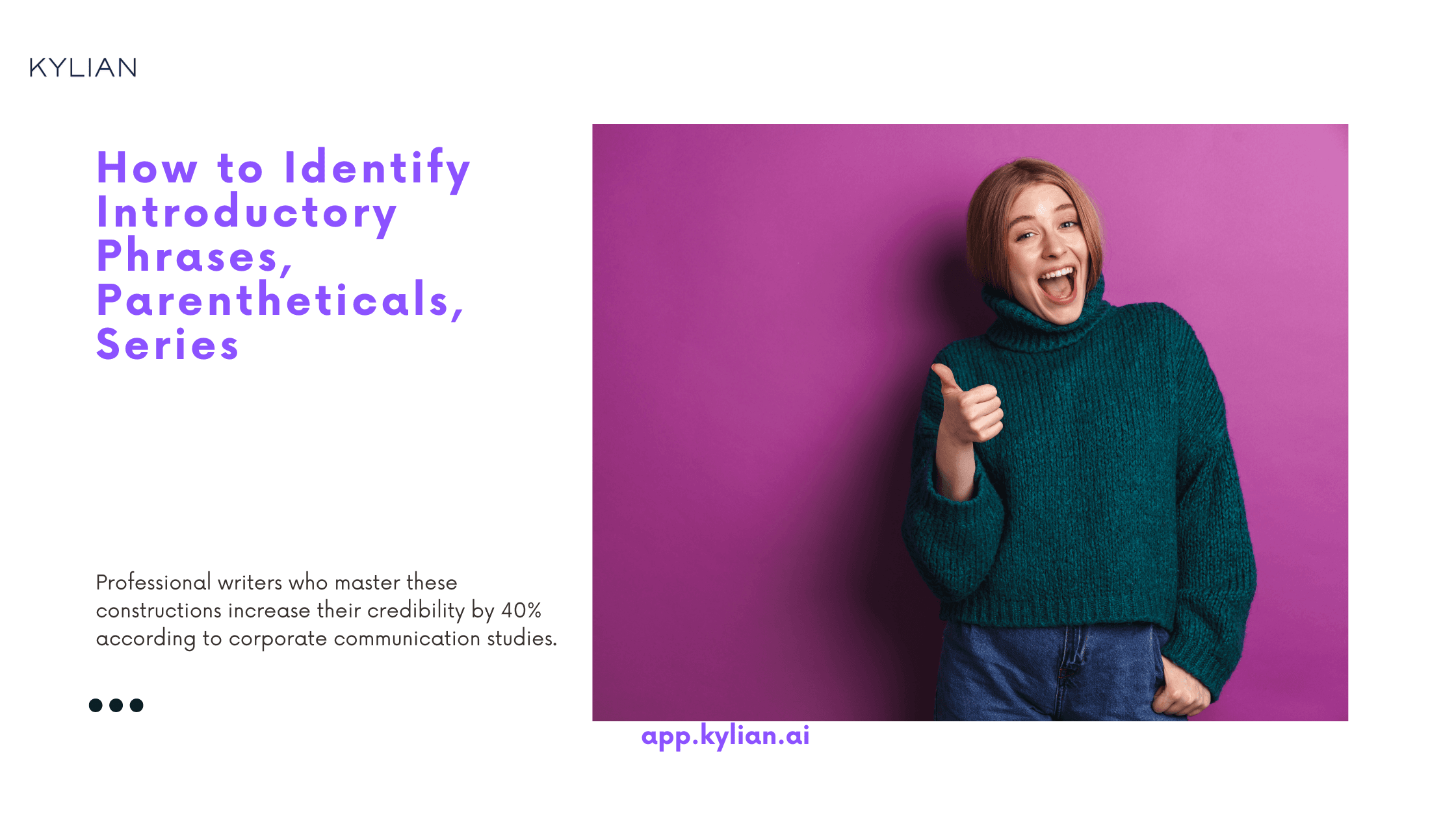 How to Identify Introductory Phrases, Parentheticals, Series