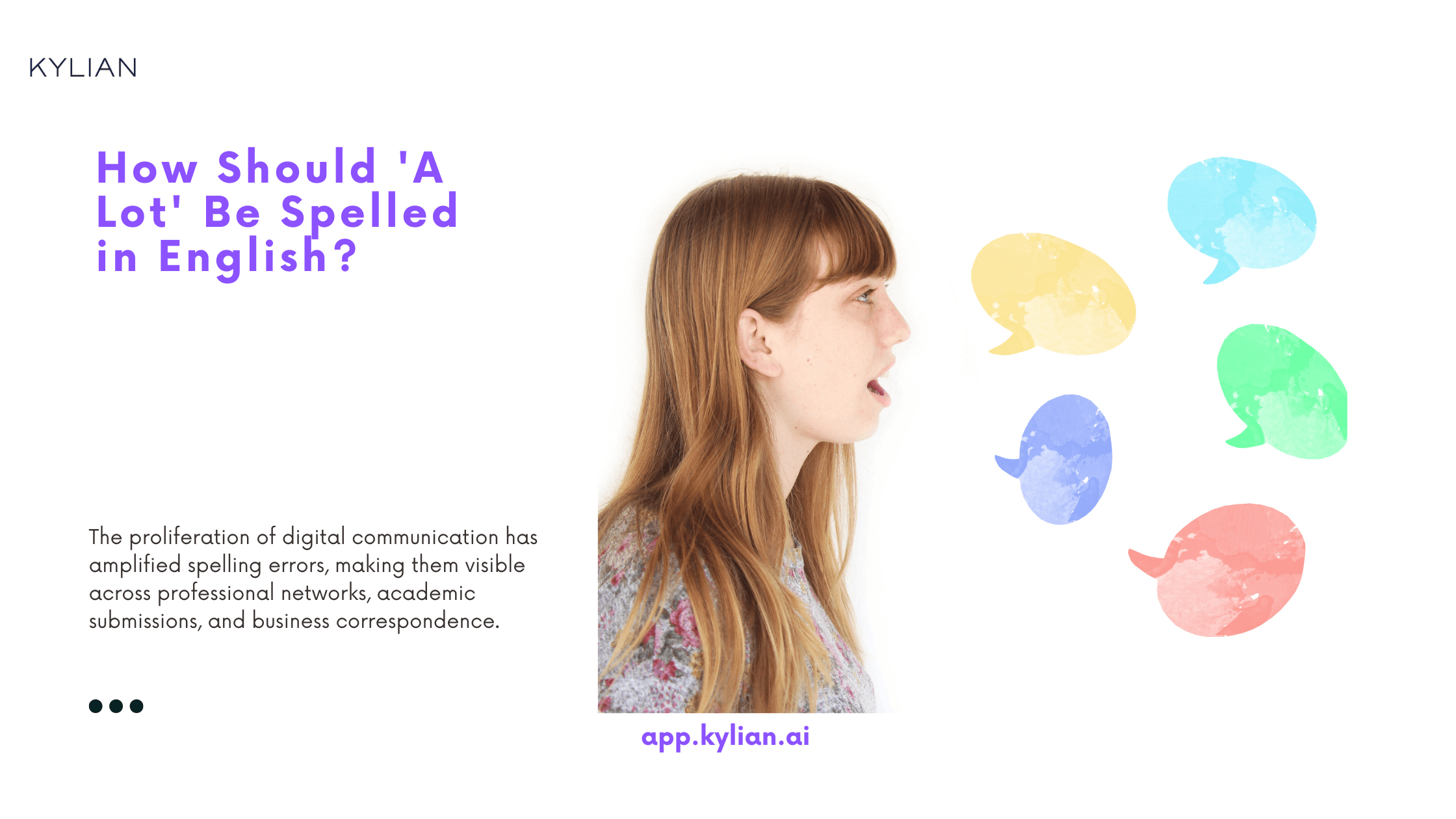 How Should 'A Lot' Be Spelled in English?