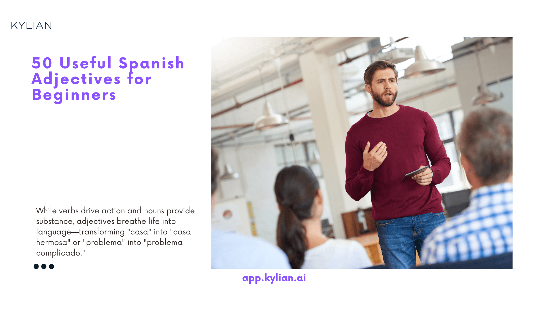 50 Useful Spanish Adjectives for Beginners