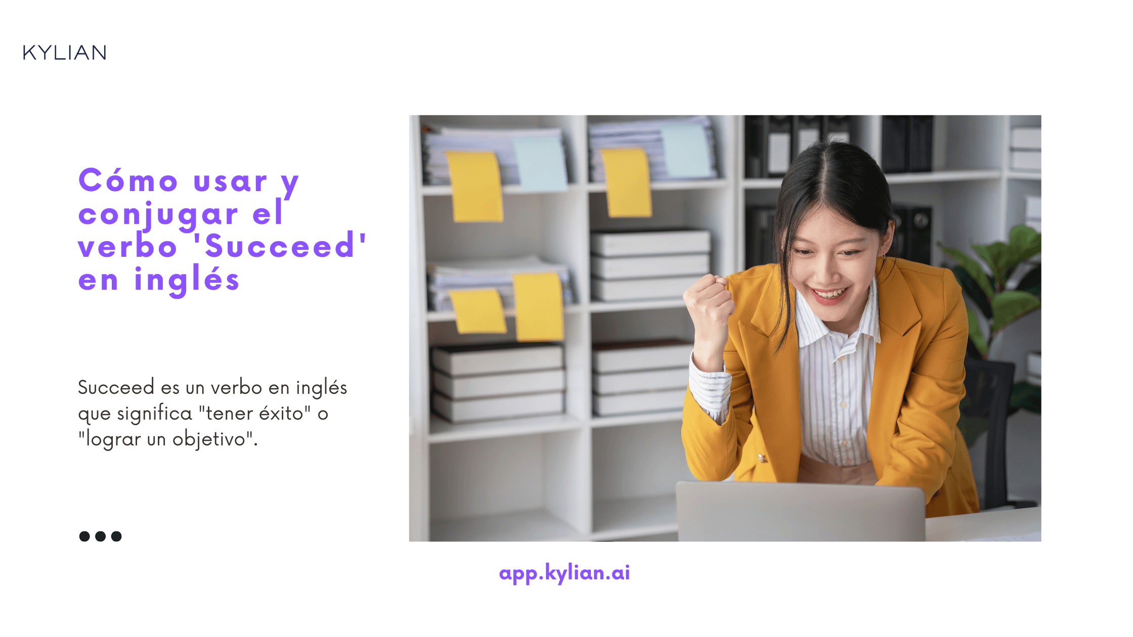 Cómo usar y conjugar el verbo 'Succeed' en inglés