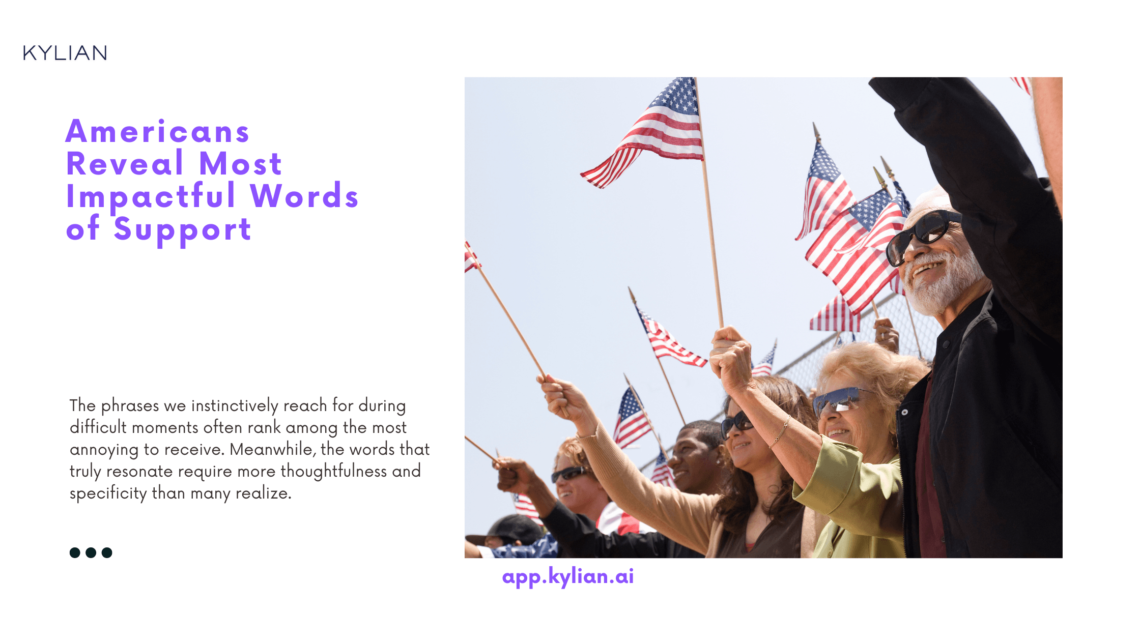 Americans Reveal Most Impactful Words of Support