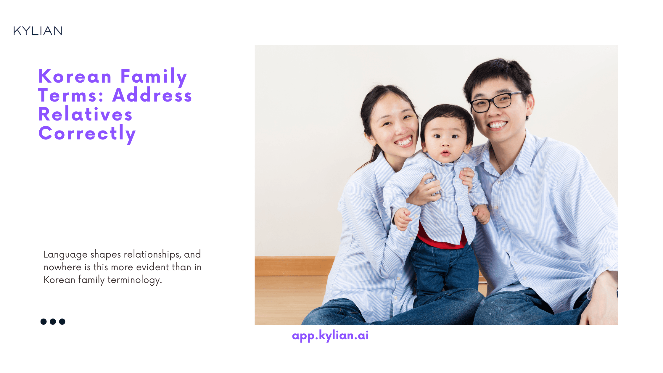 Korean Family Terms: Address Relatives Correctly