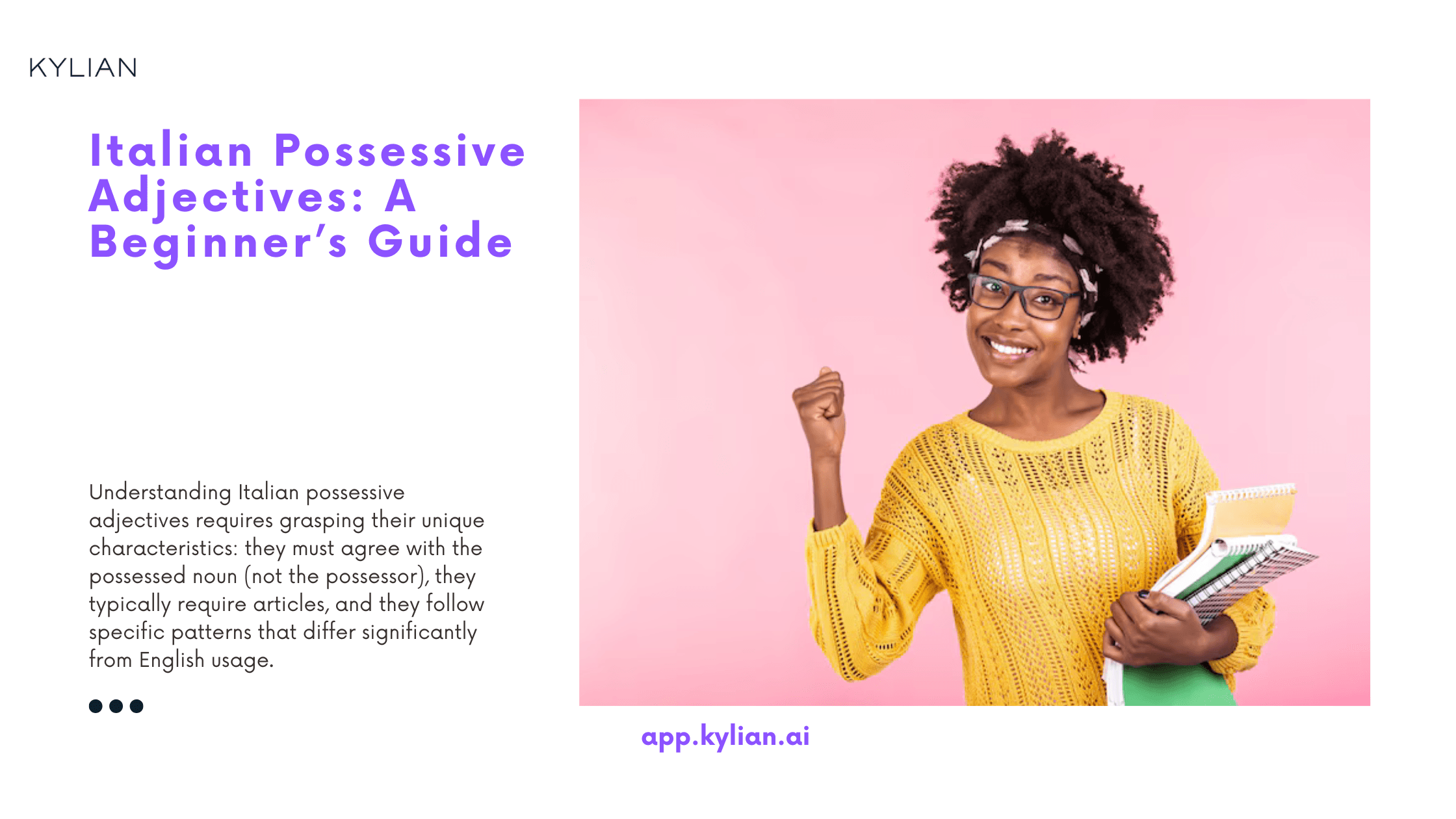 Italian Possessive Adjectives: A Beginner’s Guide