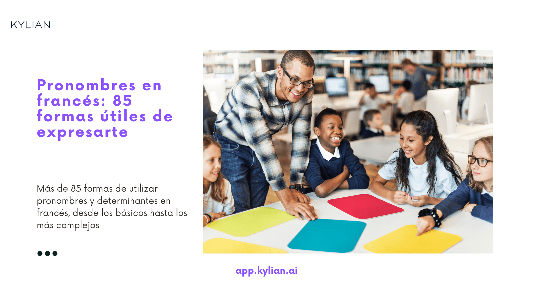 Pronombres en francés: 85 formas útiles de expresarte