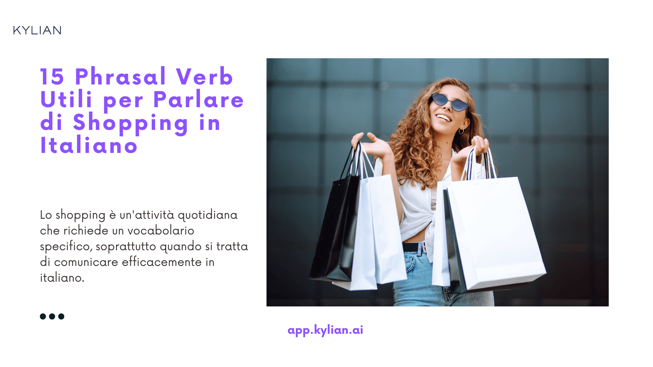 15 Phrasal Verb Utili per Parlare di Shopping in Italiano