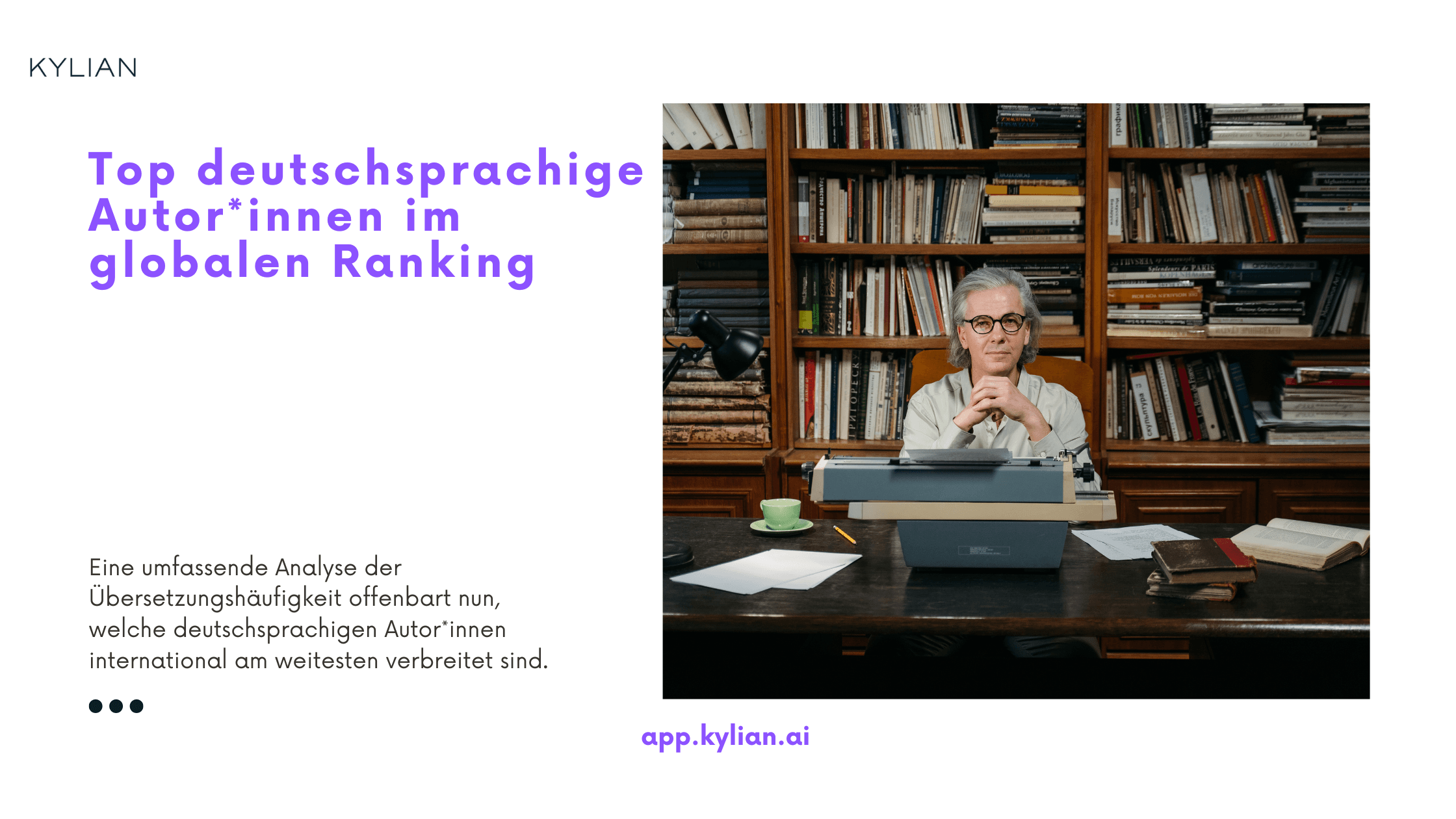 Top deutschsprachige Autor*innen im globalen Ranking