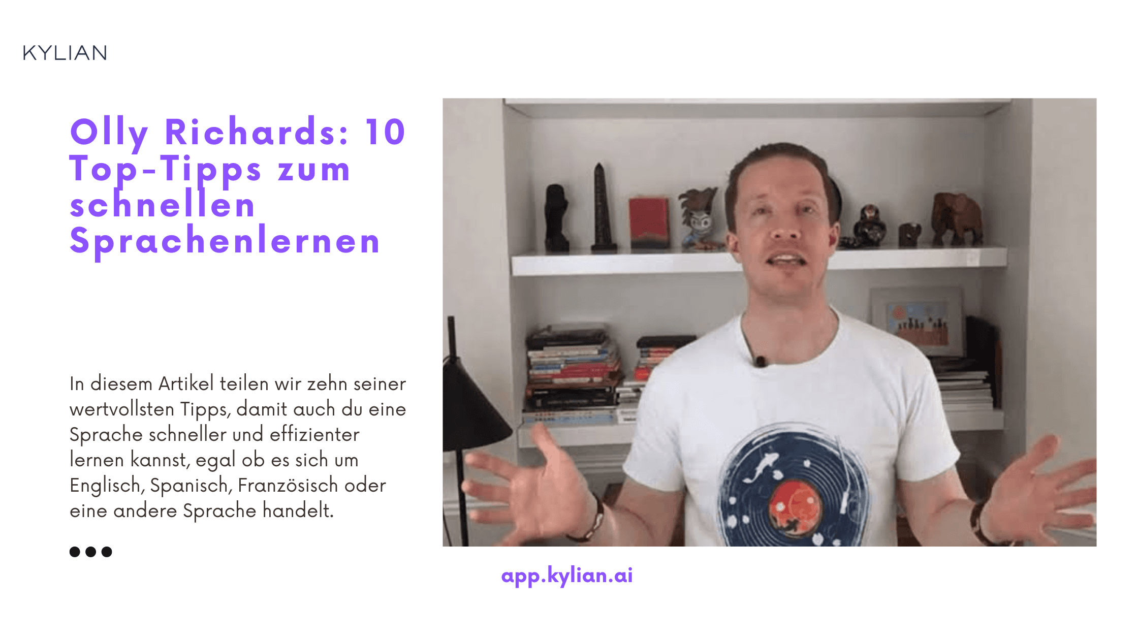 Olly Richards: 10 Top-Tipps zum schnellen Sprachenlernen