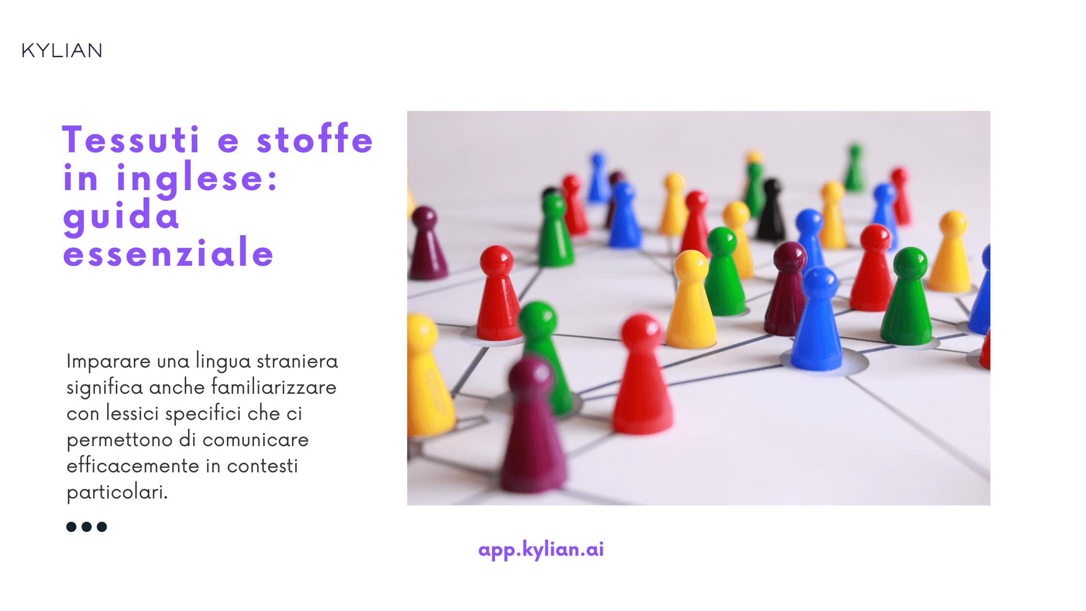 Tessuti e stoffe in inglese: guida essenziale