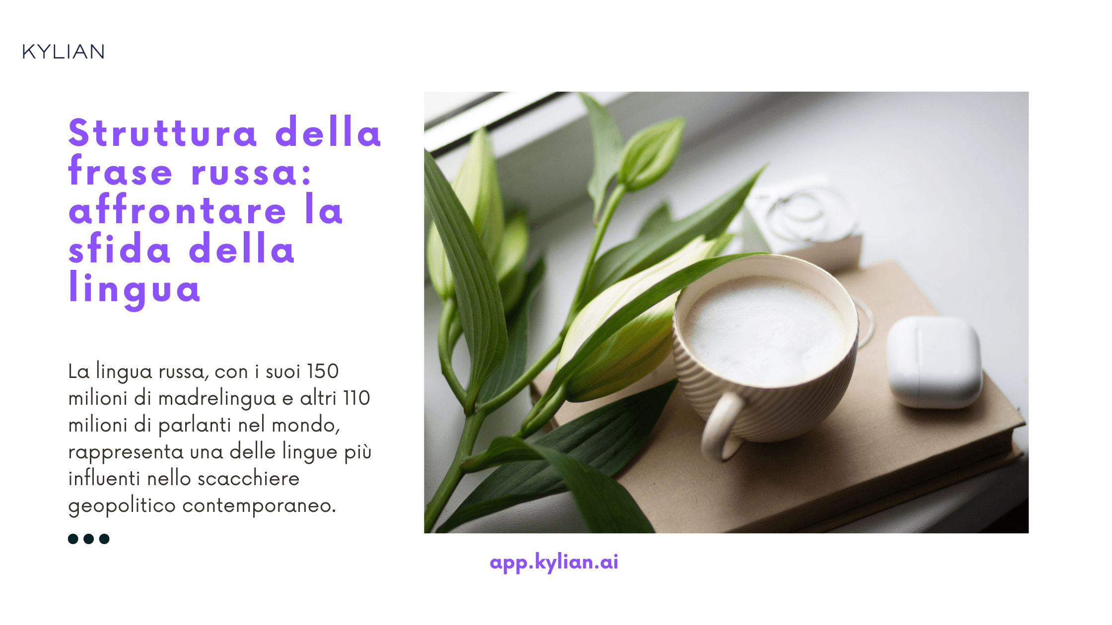 Struttura della frase russa: affrontare la sfida della lingua