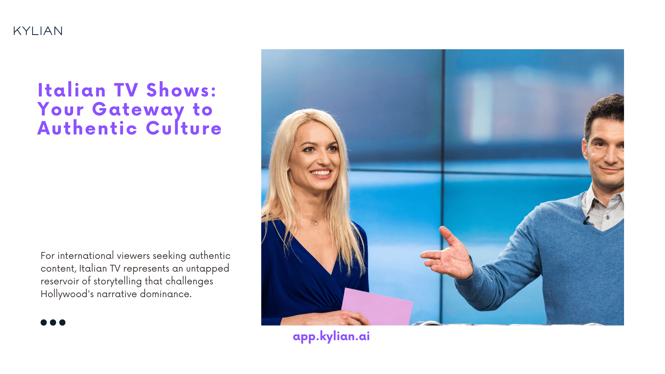 Italian TV Shows: Your Gateway to Authentic Culture