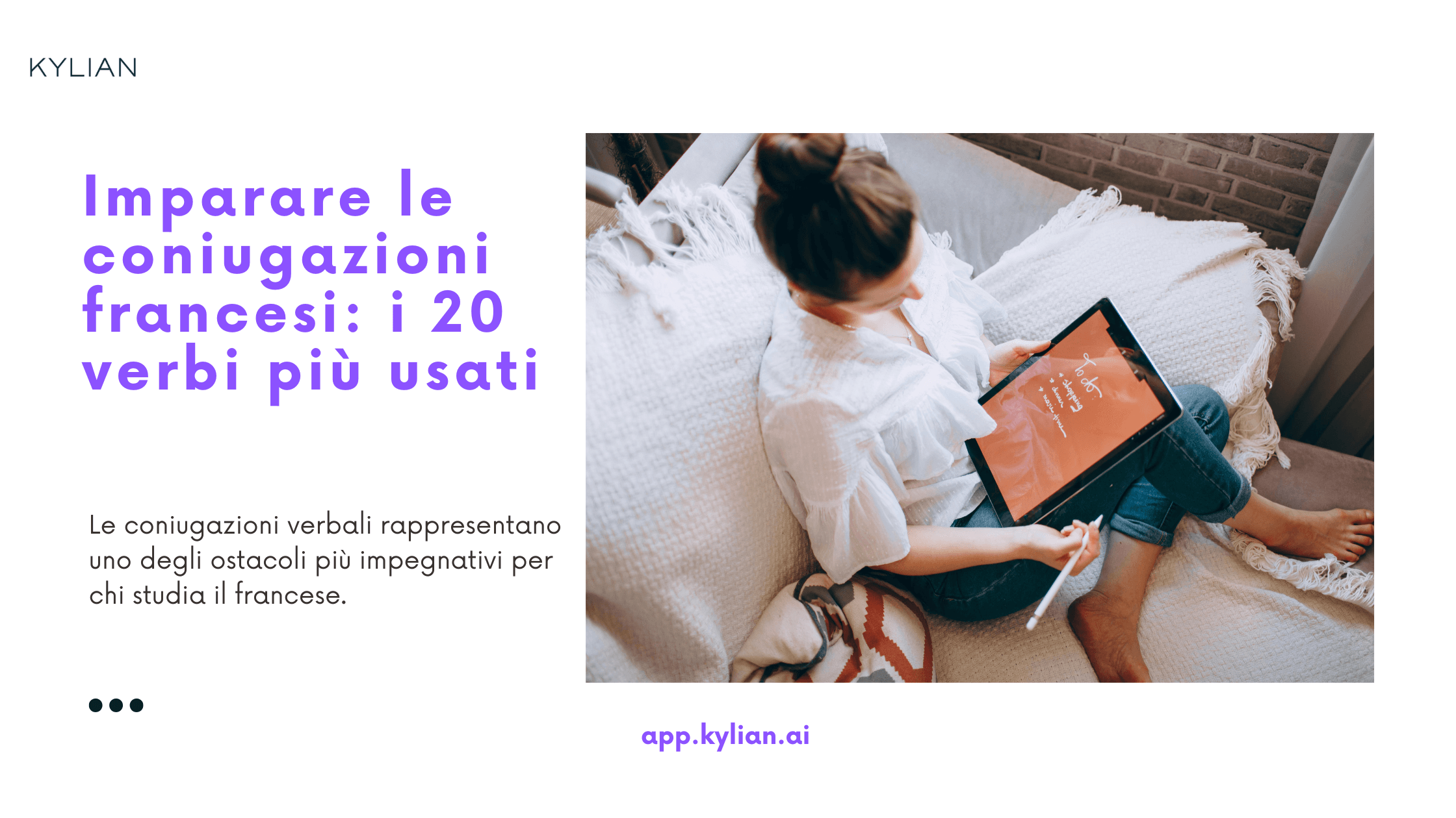 Imparare le coniugazioni francesi: i 20 verbi più usati