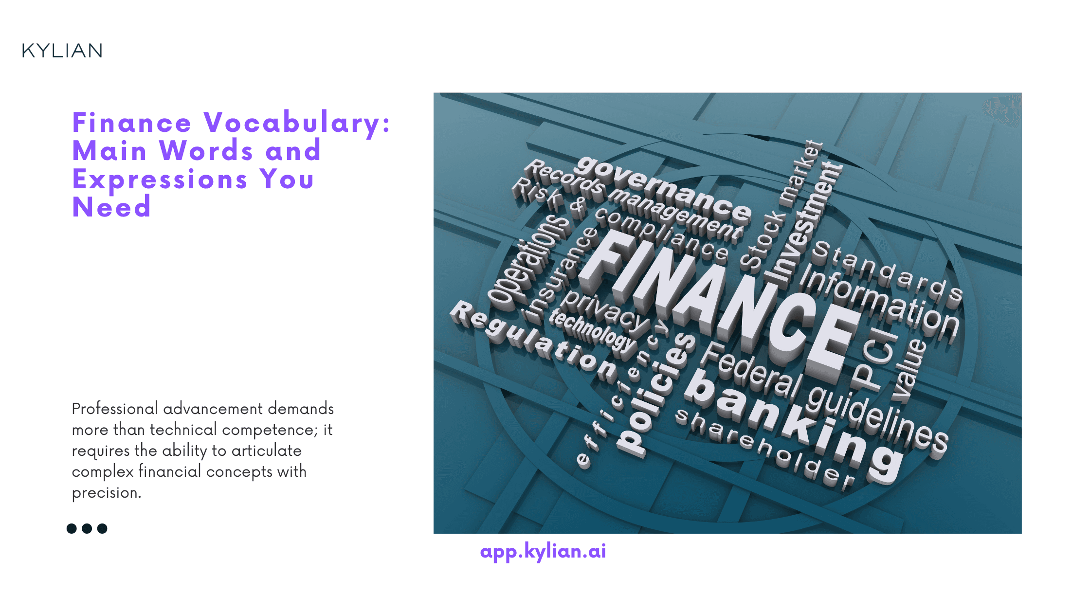 Finance Vocabulary: Main Words and Expressions You Need