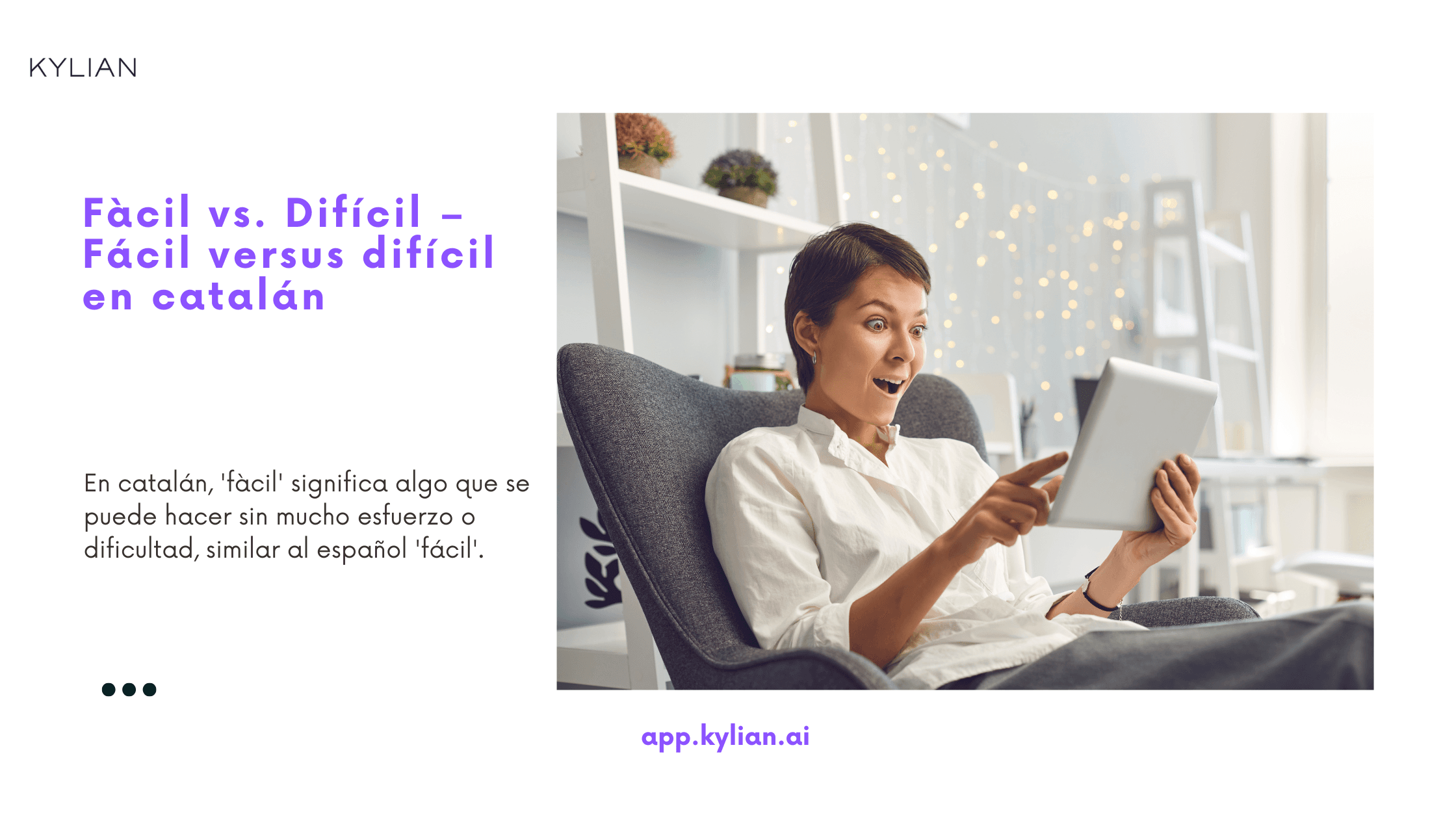 Fàcil vs. Difícil – Fácil versus difícil en catalán