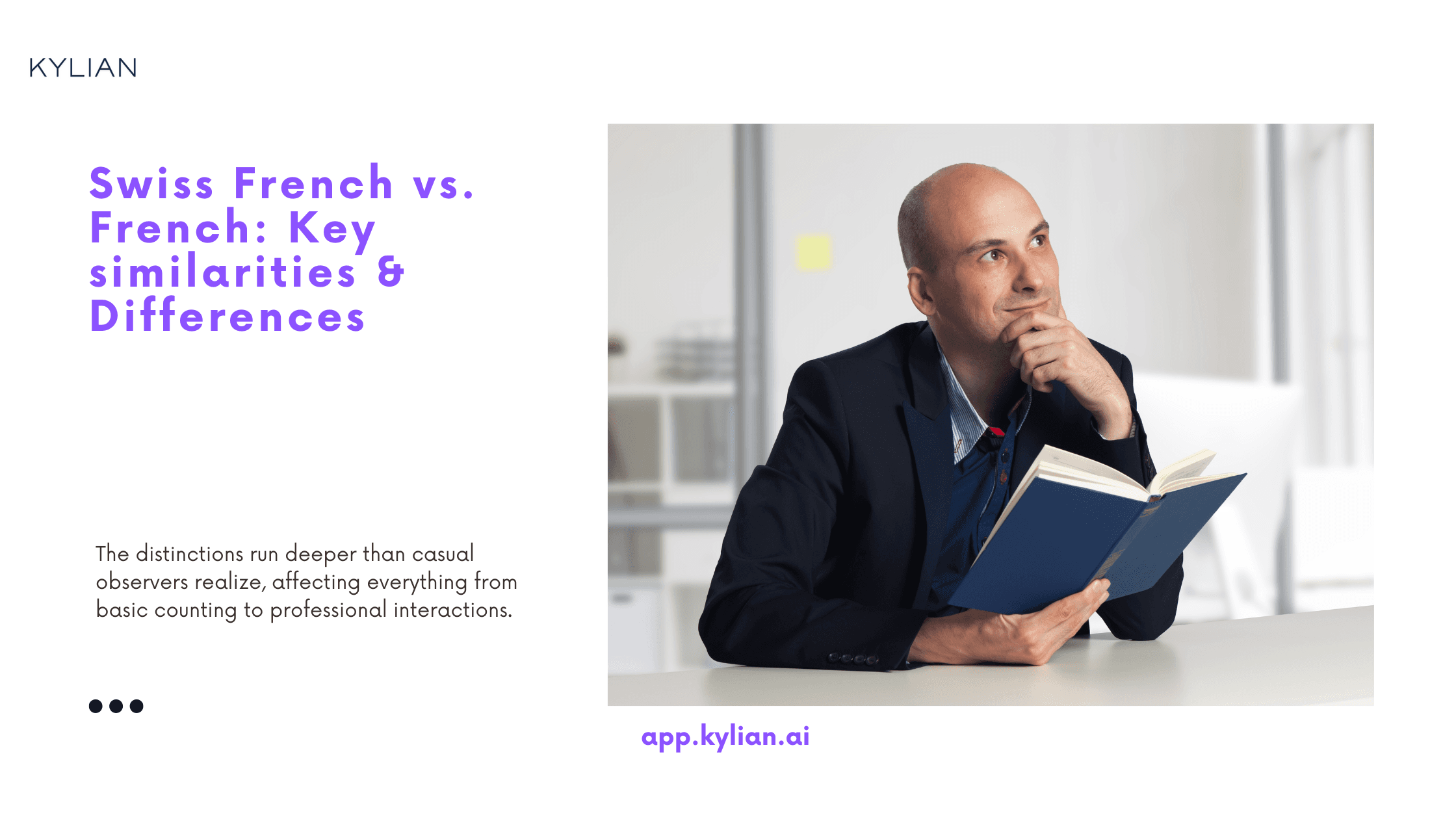 Swiss French vs. French: Key similarities & Differences