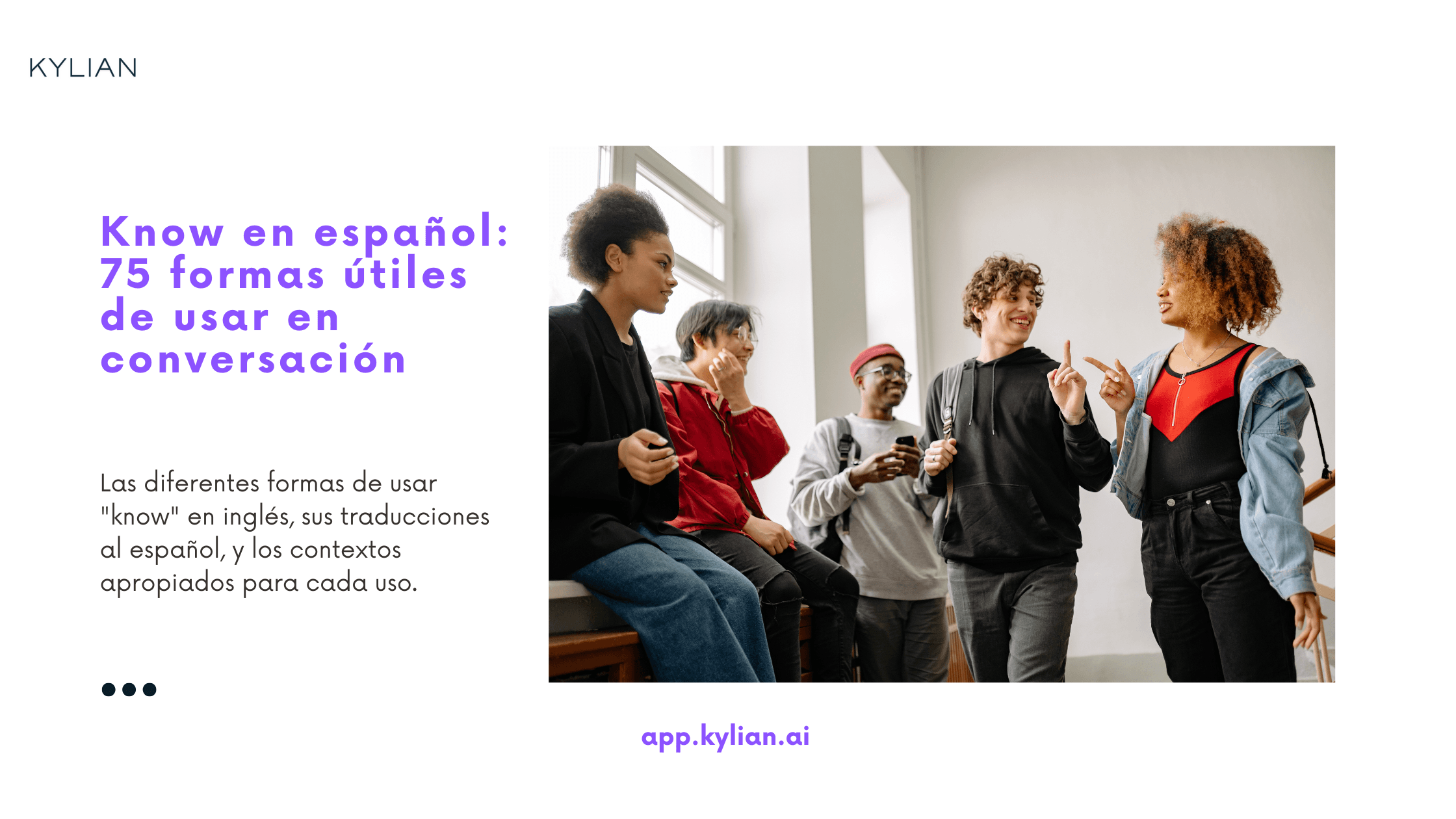 Know en español: 75 formas útiles de usar en conversación