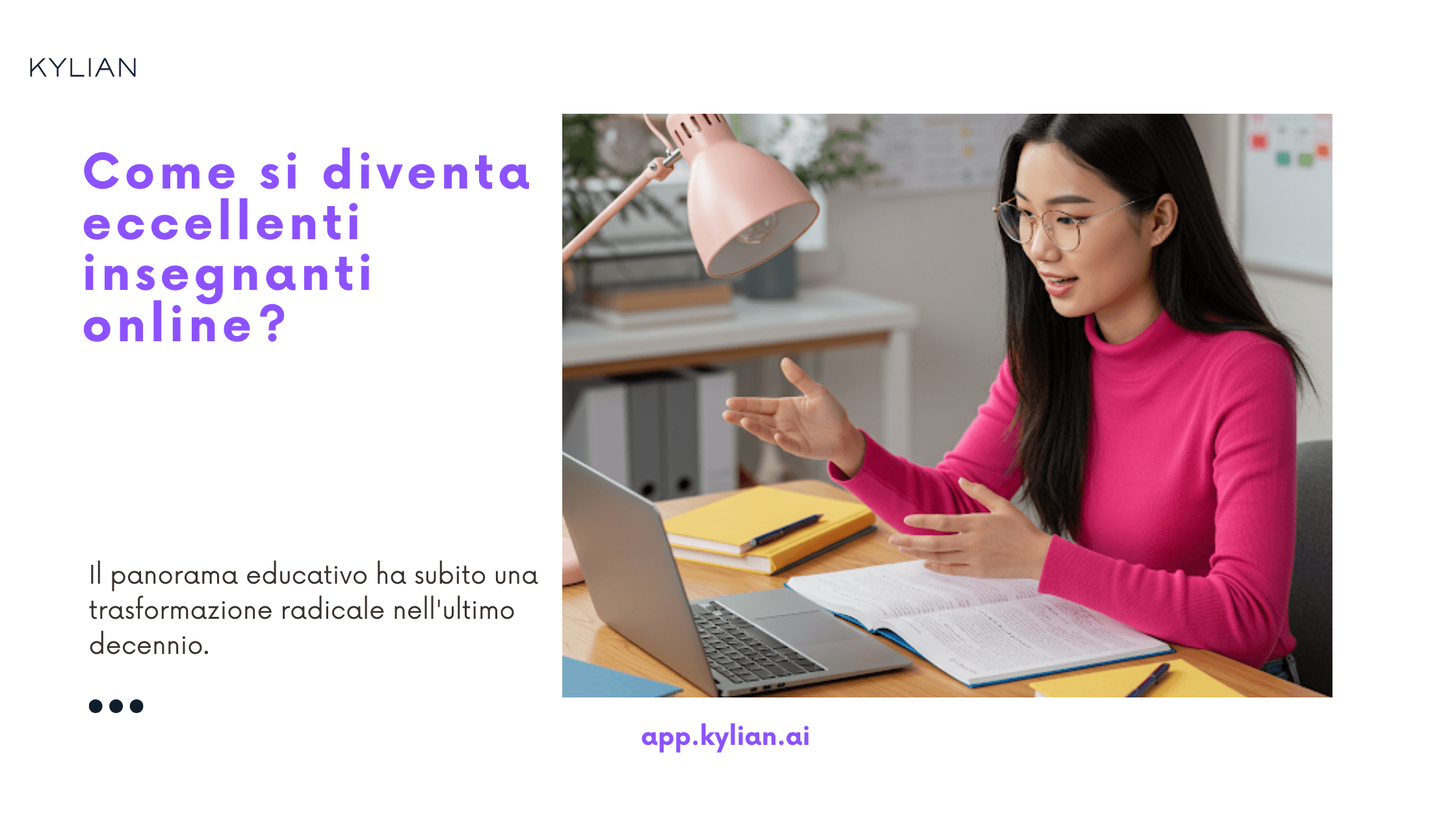 Come si diventa eccellenti insegnanti online?