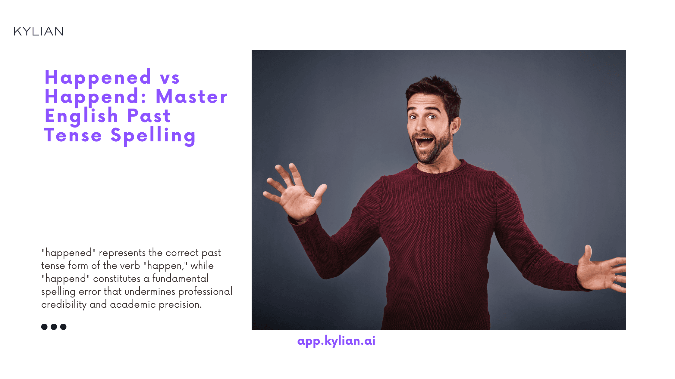 Happened vs Happend: Master English Past Tense Spelling