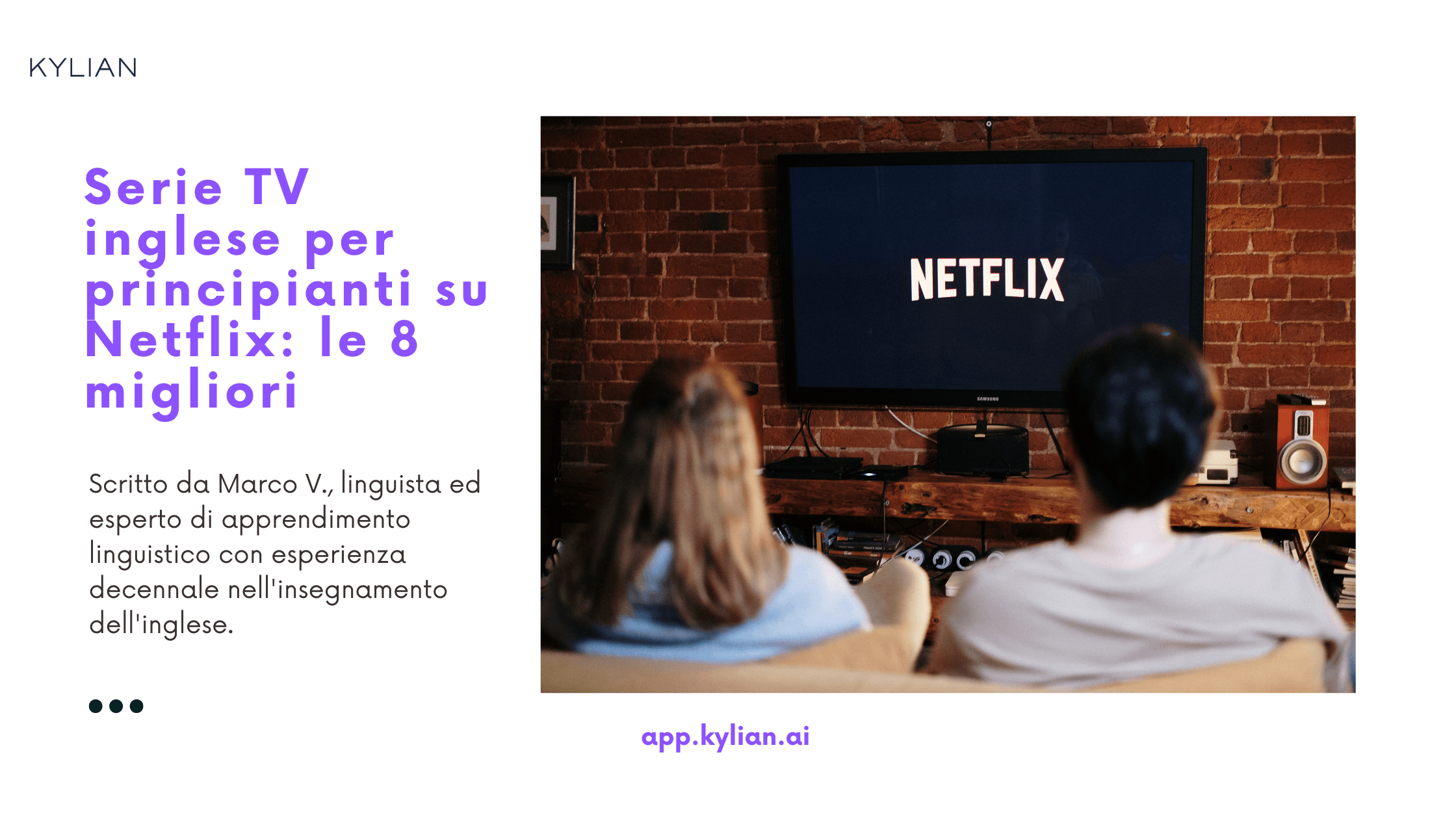Serie TV inglese per principianti su Netflix: le 8 migliori