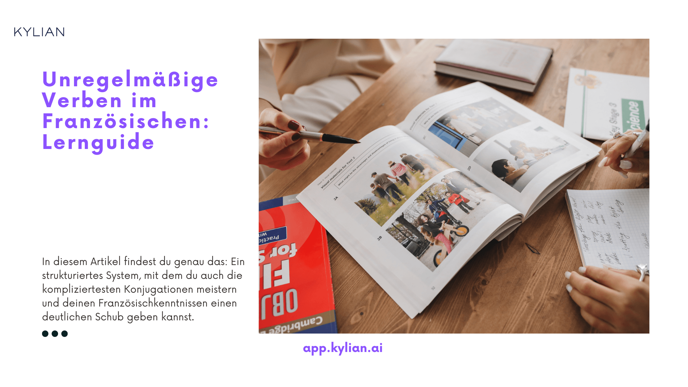 Unregelmäßige Verben im Französischen: Lernguide