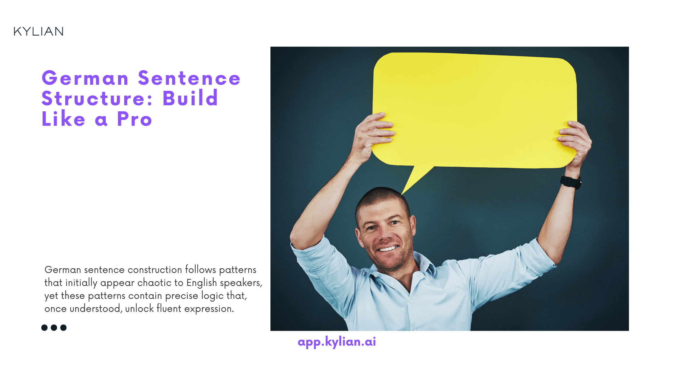 German Sentence Structure: Build Like a Pro