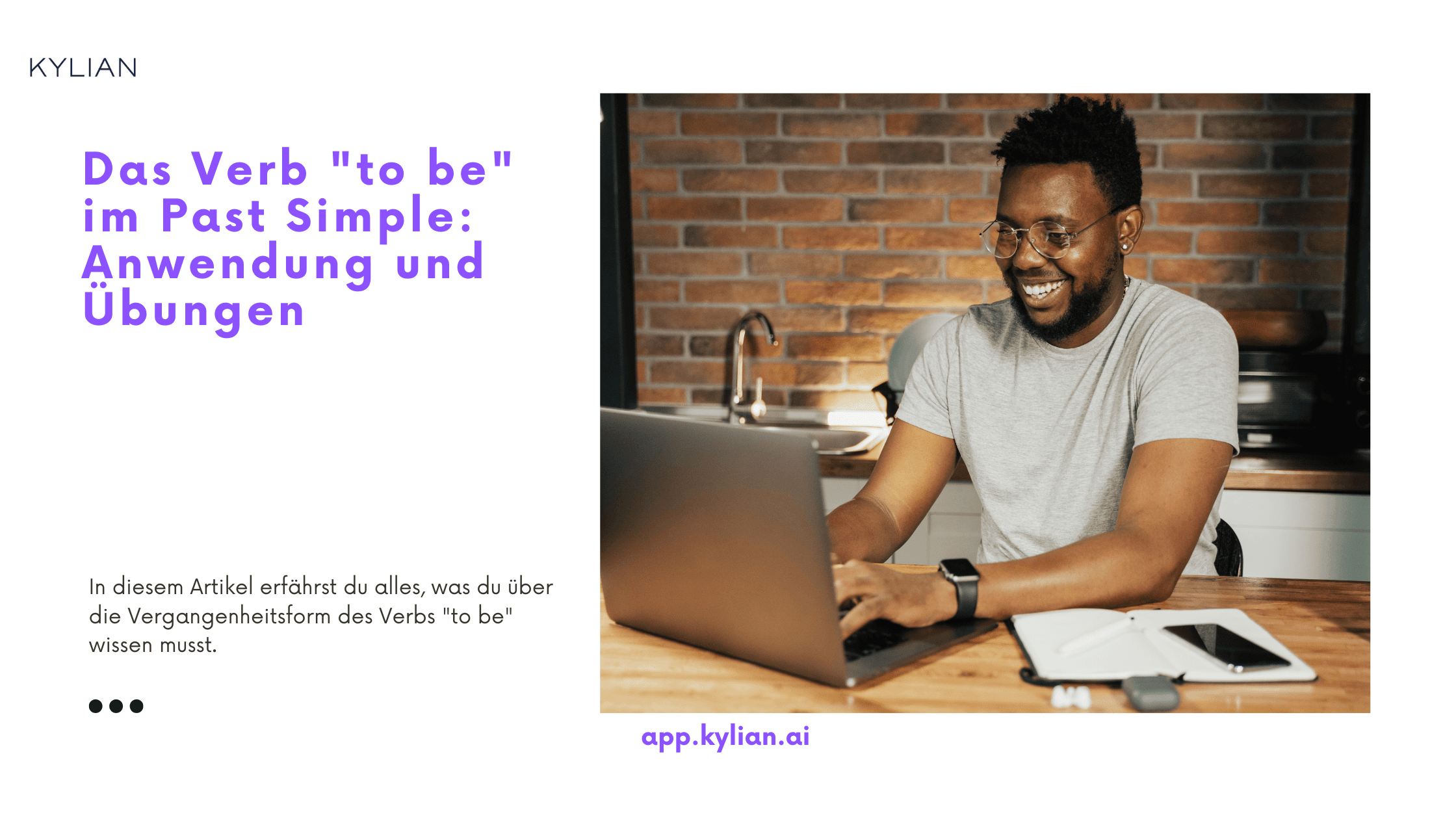 Das Verb "to be" im Past Simple: Anwendung und Übungen