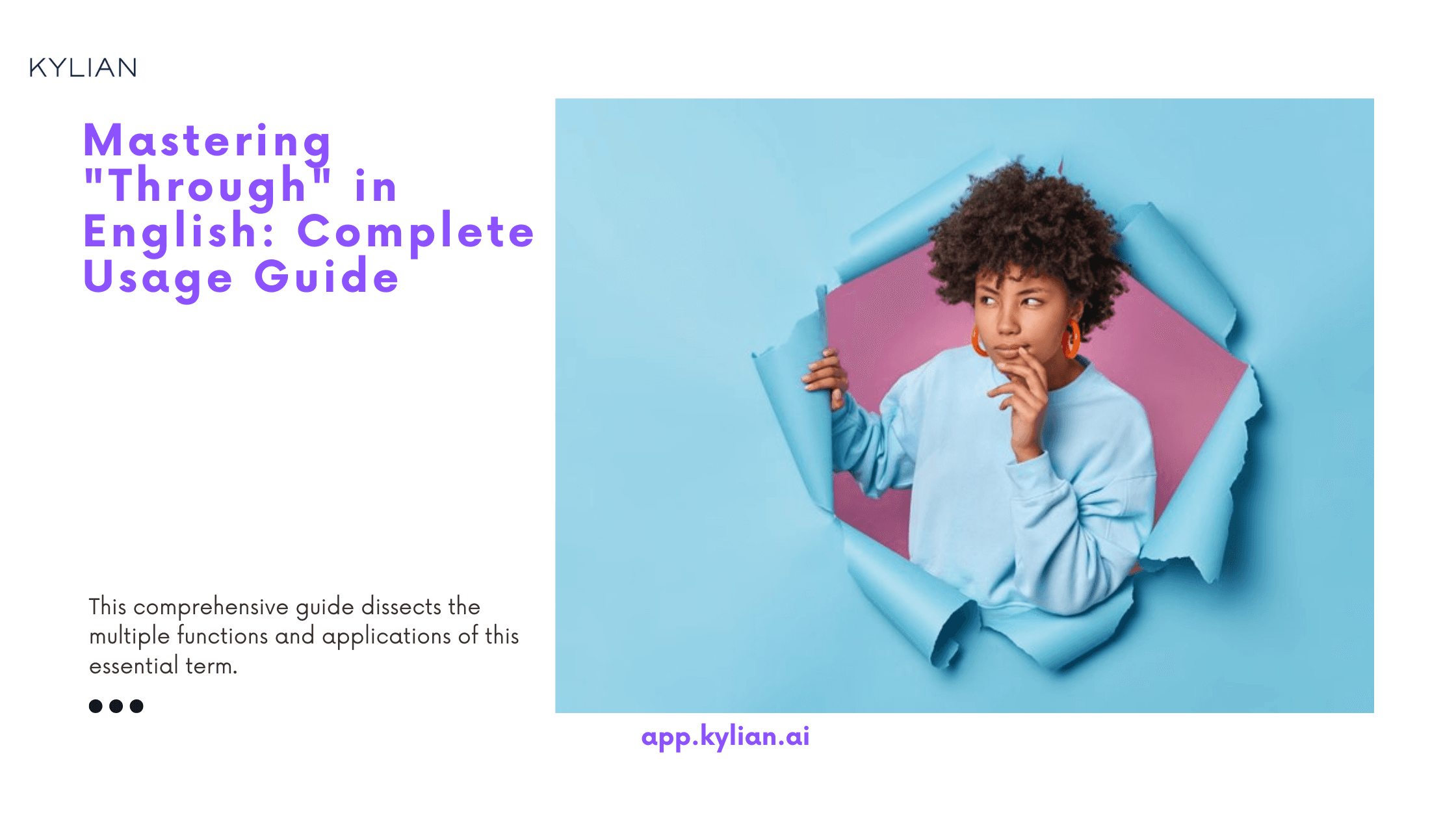 Mastering "Through" in English: Complete Usage Guide